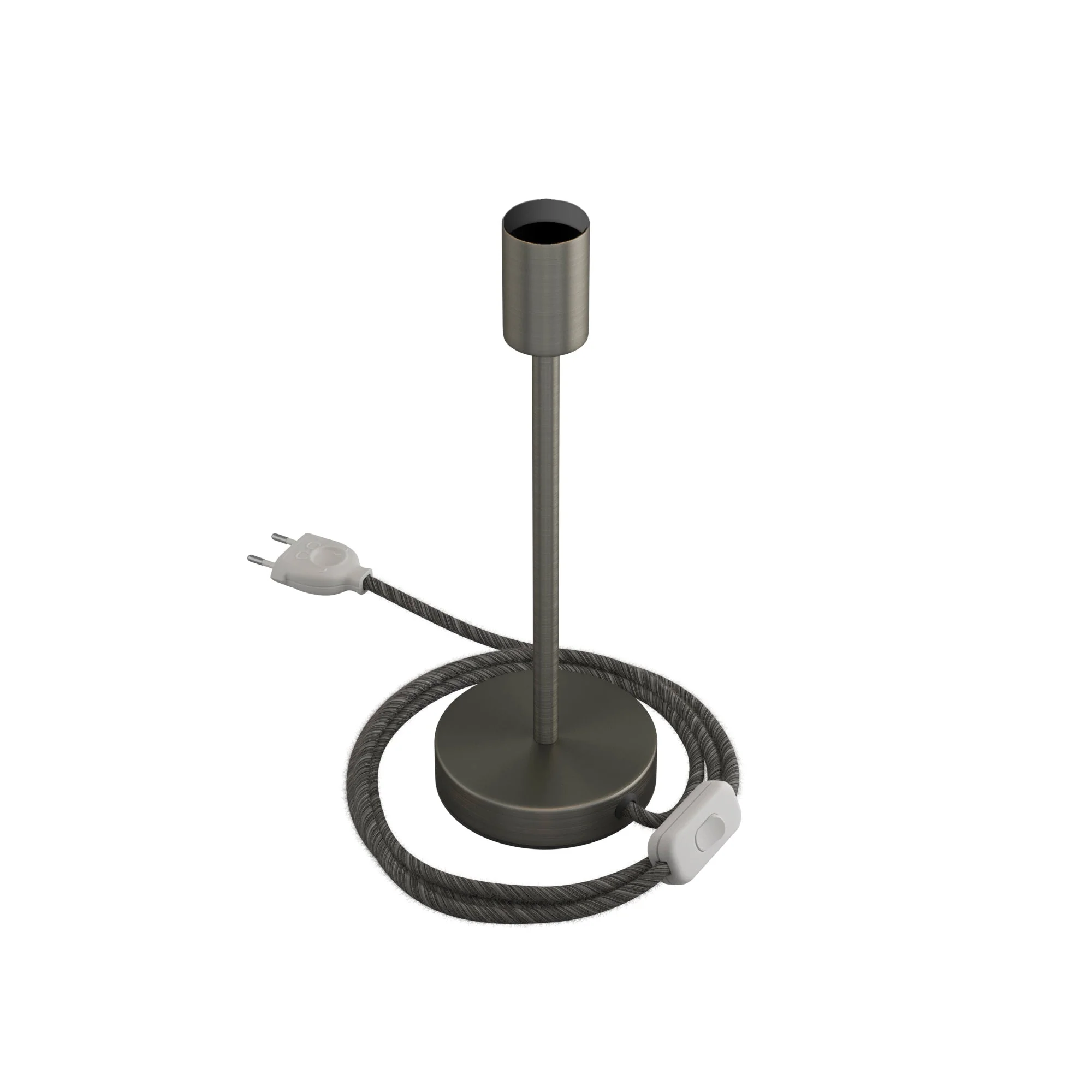 Alzaluce - Table lamp in metal - Satin titanium - Image 10