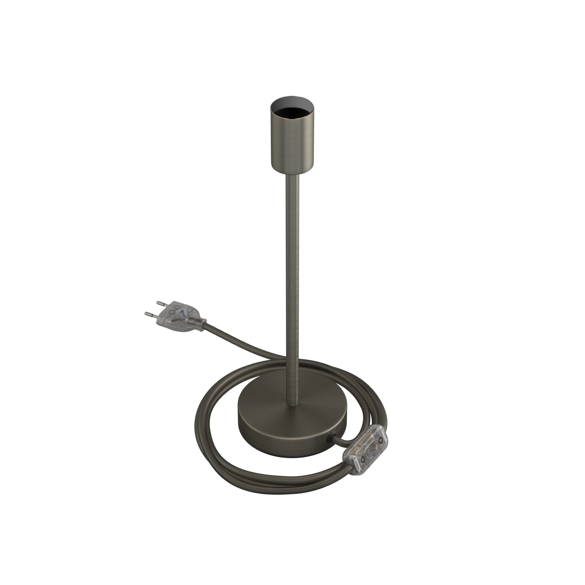 Alzaluce - Table lamp in metal - Satin titanium - Image 11