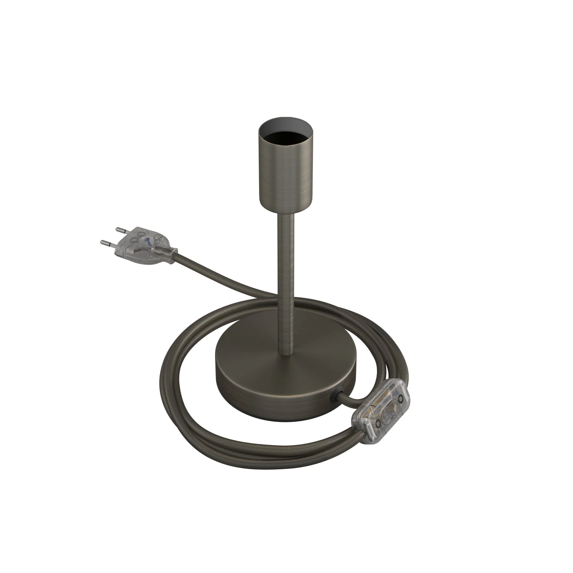 Alzaluce - Table lamp in metal - Satin titanium - Image 7