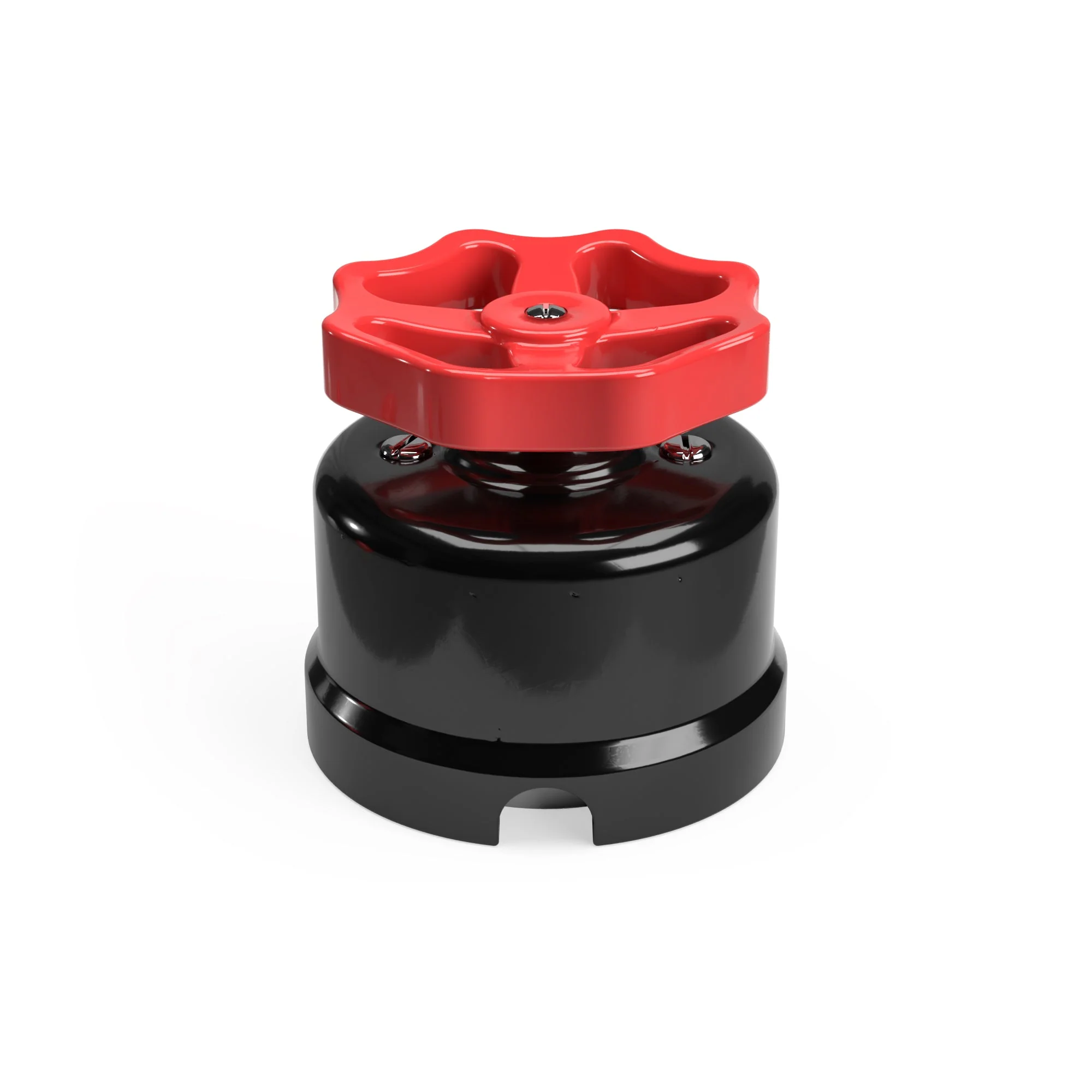 Black porcelain switch/deviator with knob - Image 15