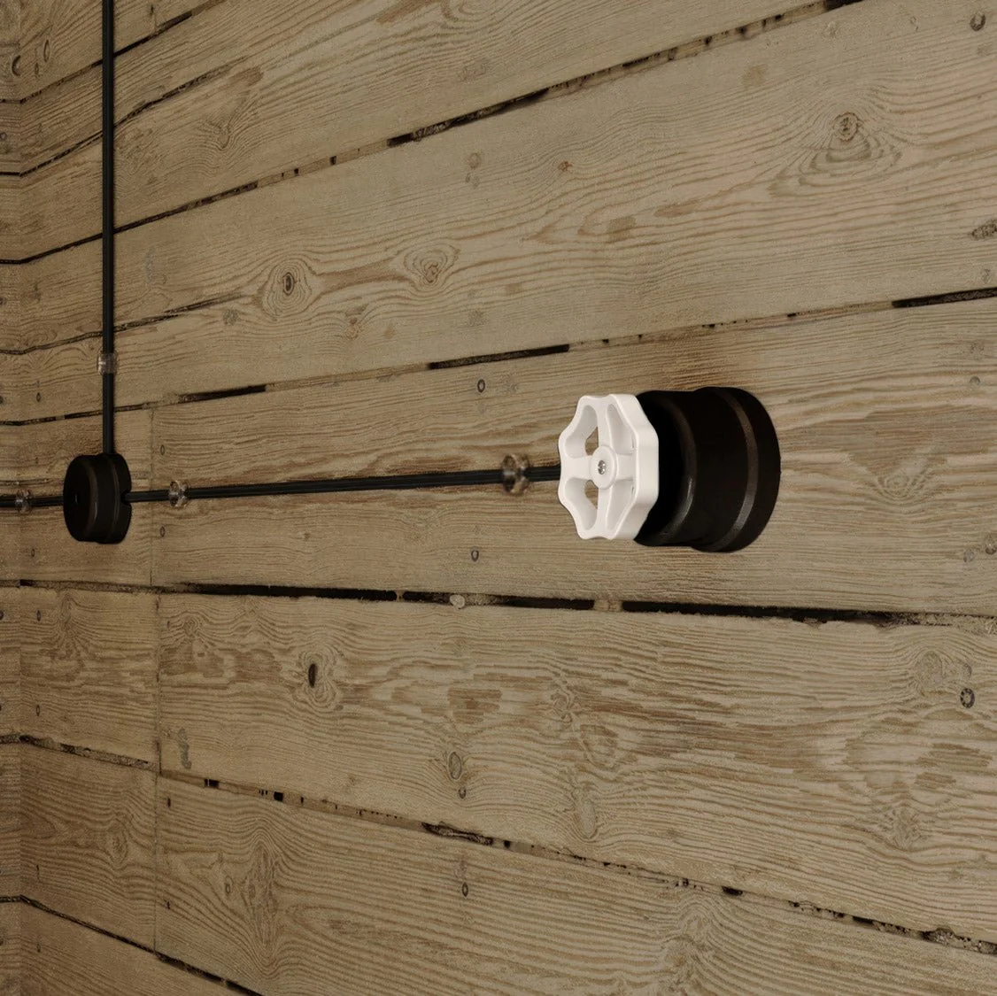 Black porcelain switch/deviator with knob - Image 4