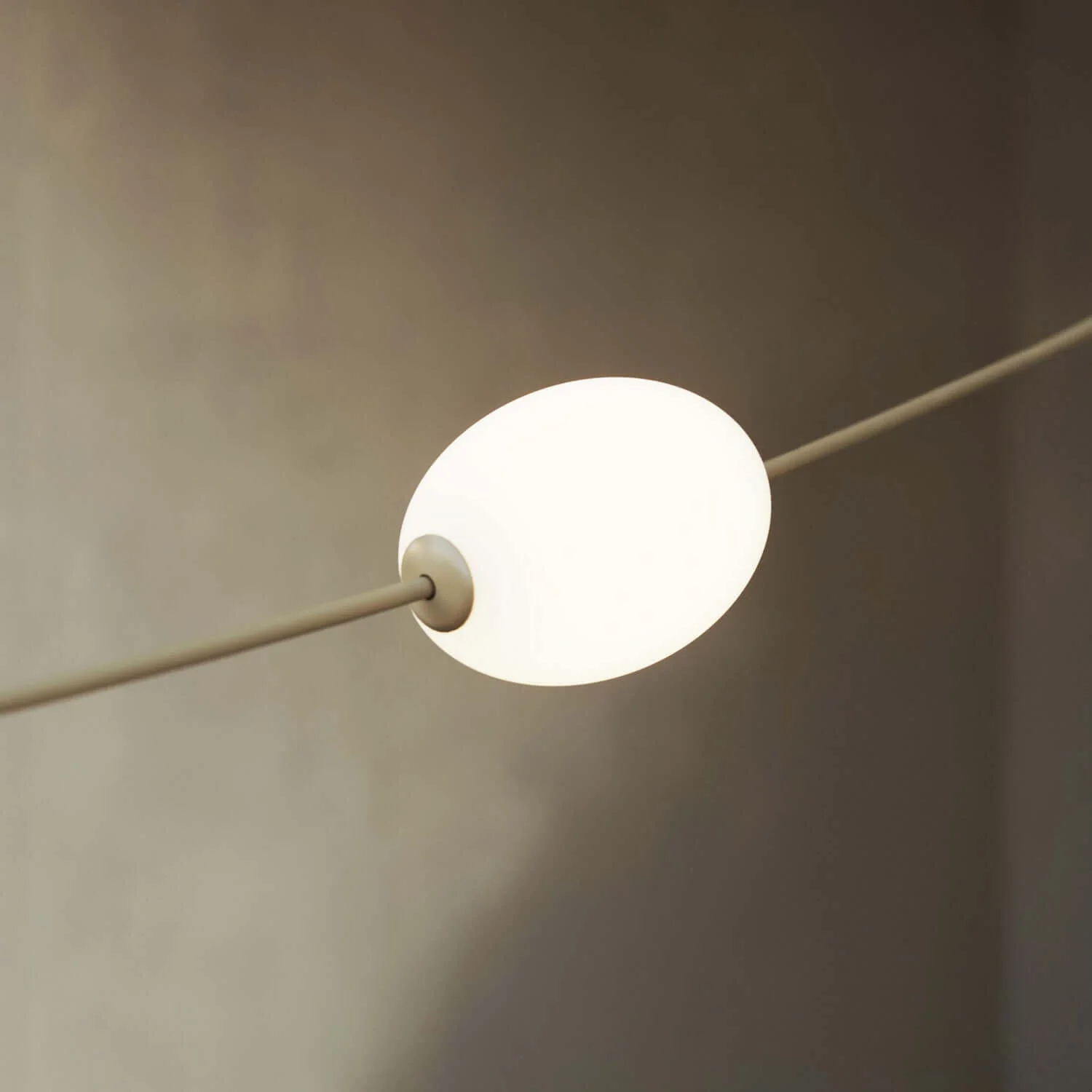 Outdoor string light with 3 light points IP67 Olive Green - Marina3 - Image 4