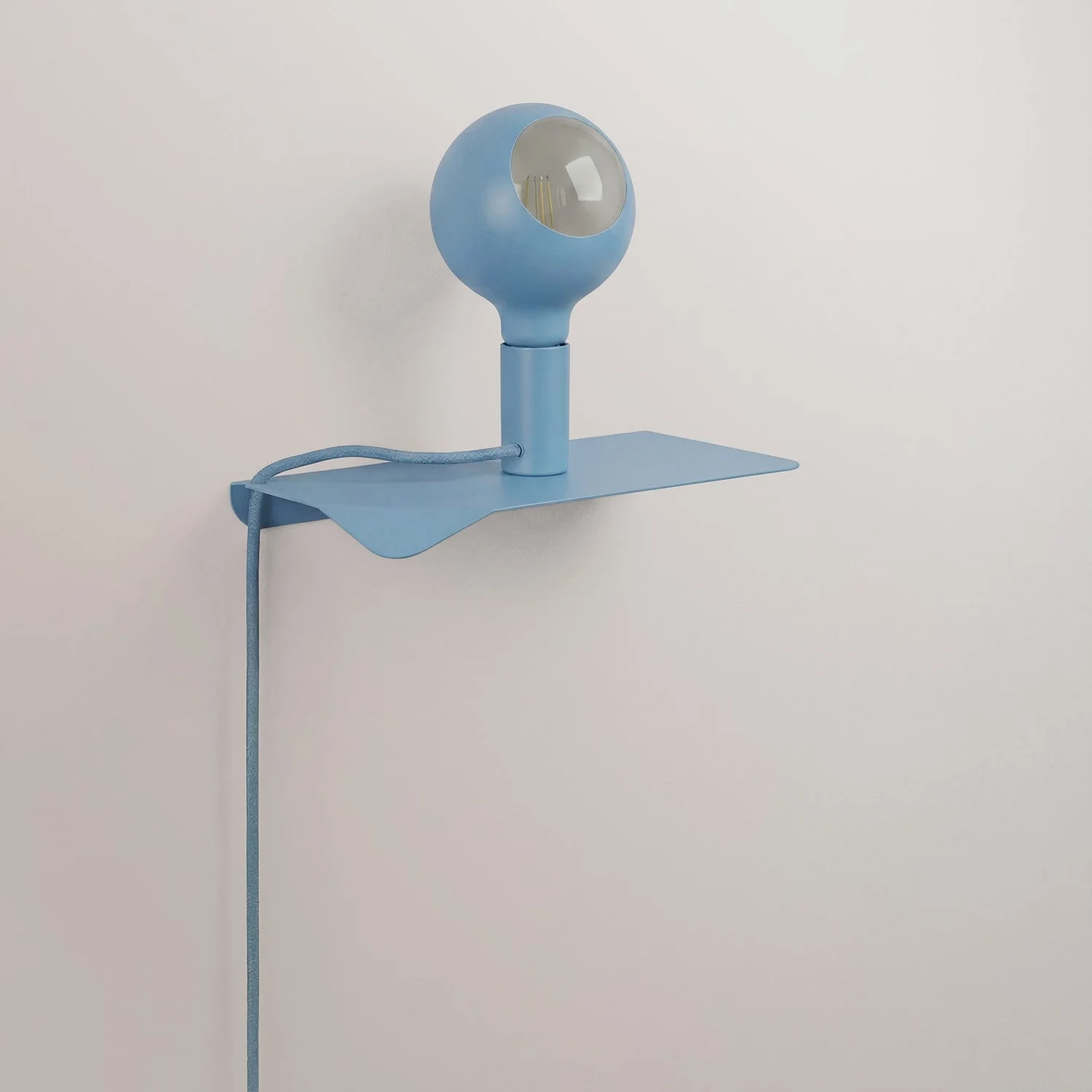Combo Camo - Lamp with shelf and UK Plug - Blue - Image 3