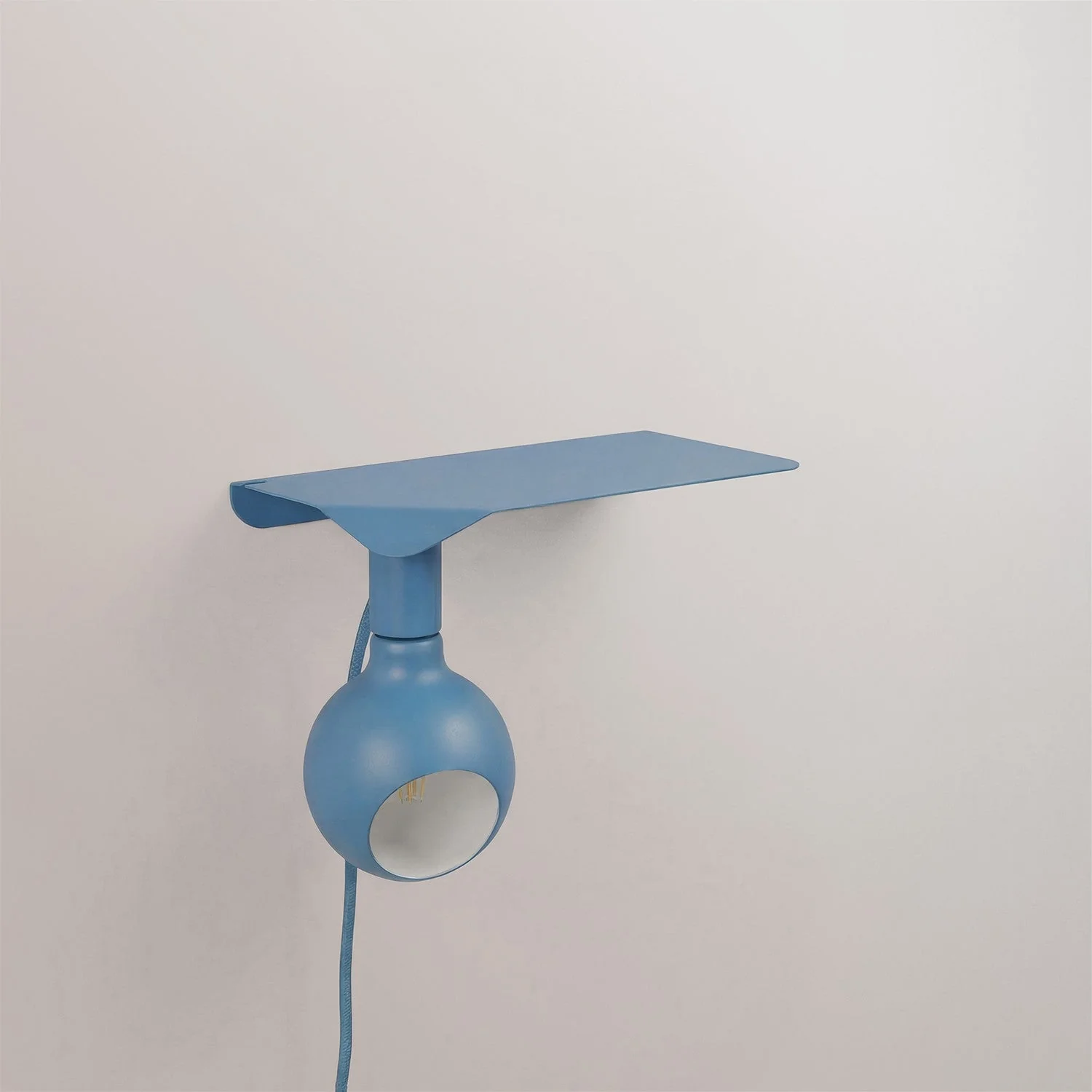 Combo Camo - Lamp with shelf and UK Plug - Blue - Image 5
