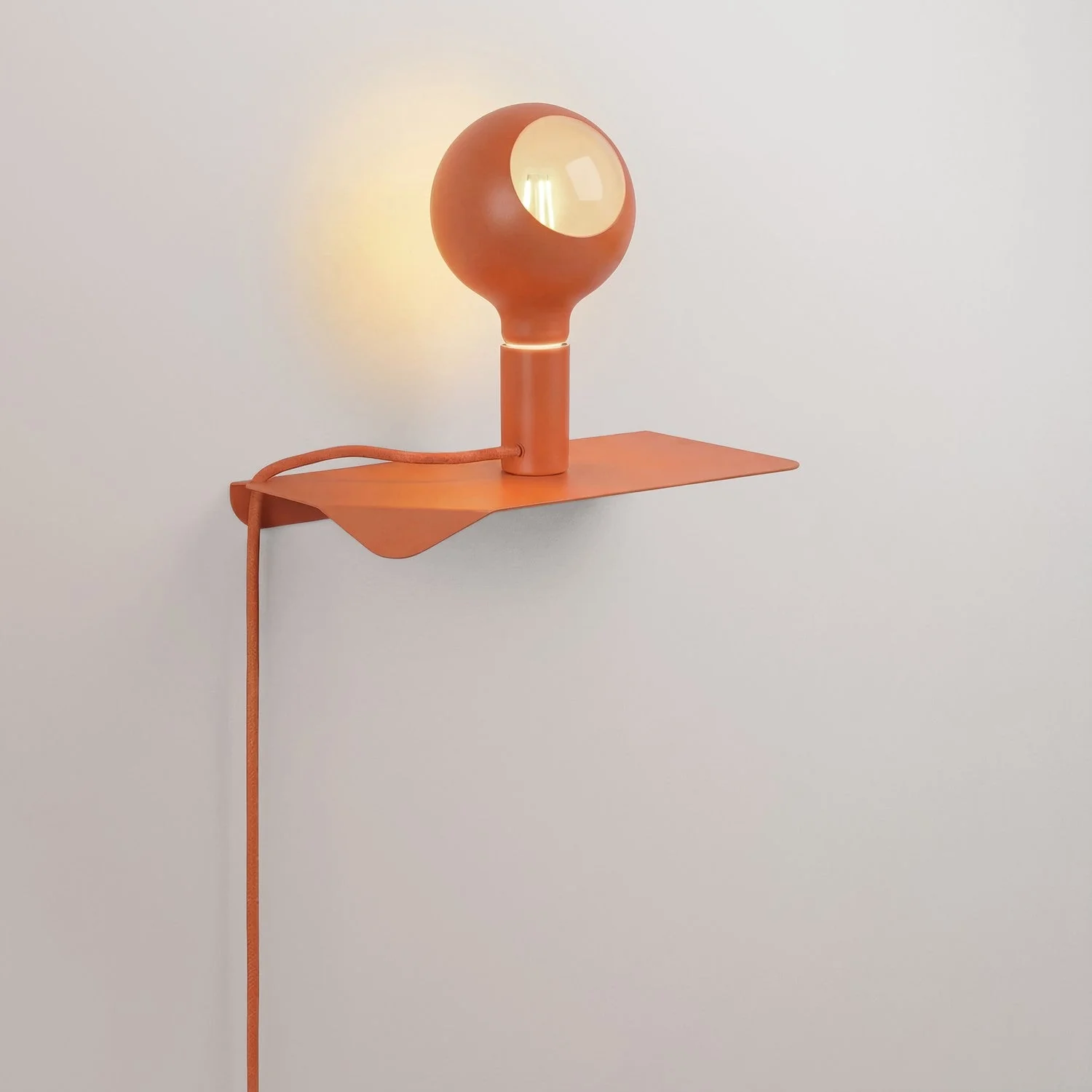 Combo Camo - Lamp with shelf - Orange