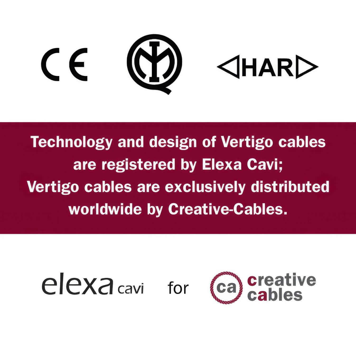 Optical Black and Gold Vertigo fabric electrical cord - The Original Creative Cables, to enhance your chandeliers - ERM65 - Image 5