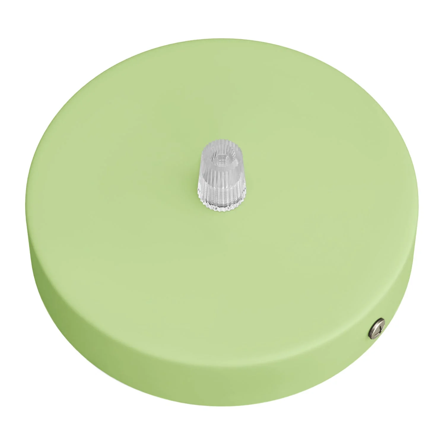 Cylindrical metal ceiling canopy kit - Lawn green - Image 2