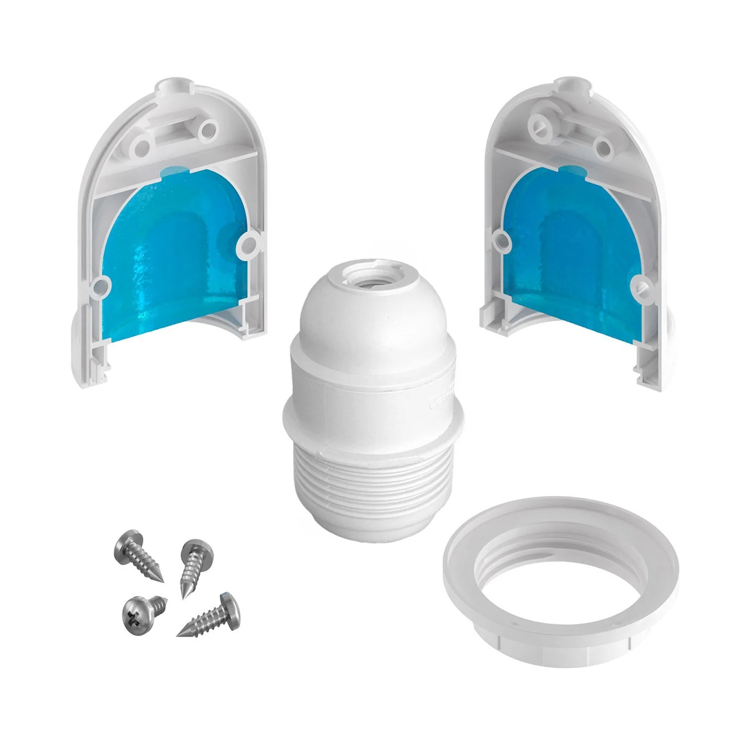 Eiva-1 - Outdoor E27 Socket IP65 protection for Modulair system - White - Image 6