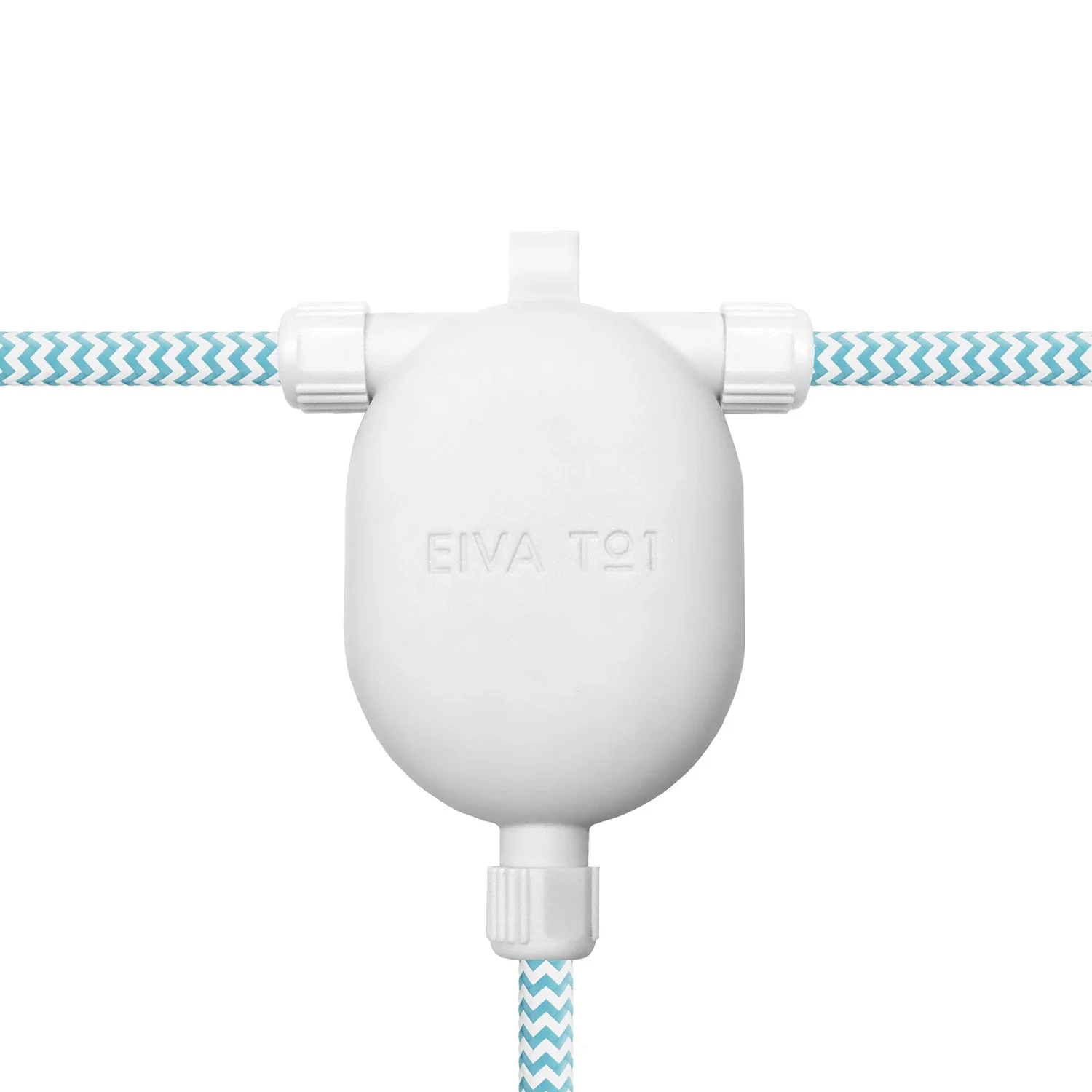 EIVA-3 3-way connector IP65 for outdoor - Modulair System - White