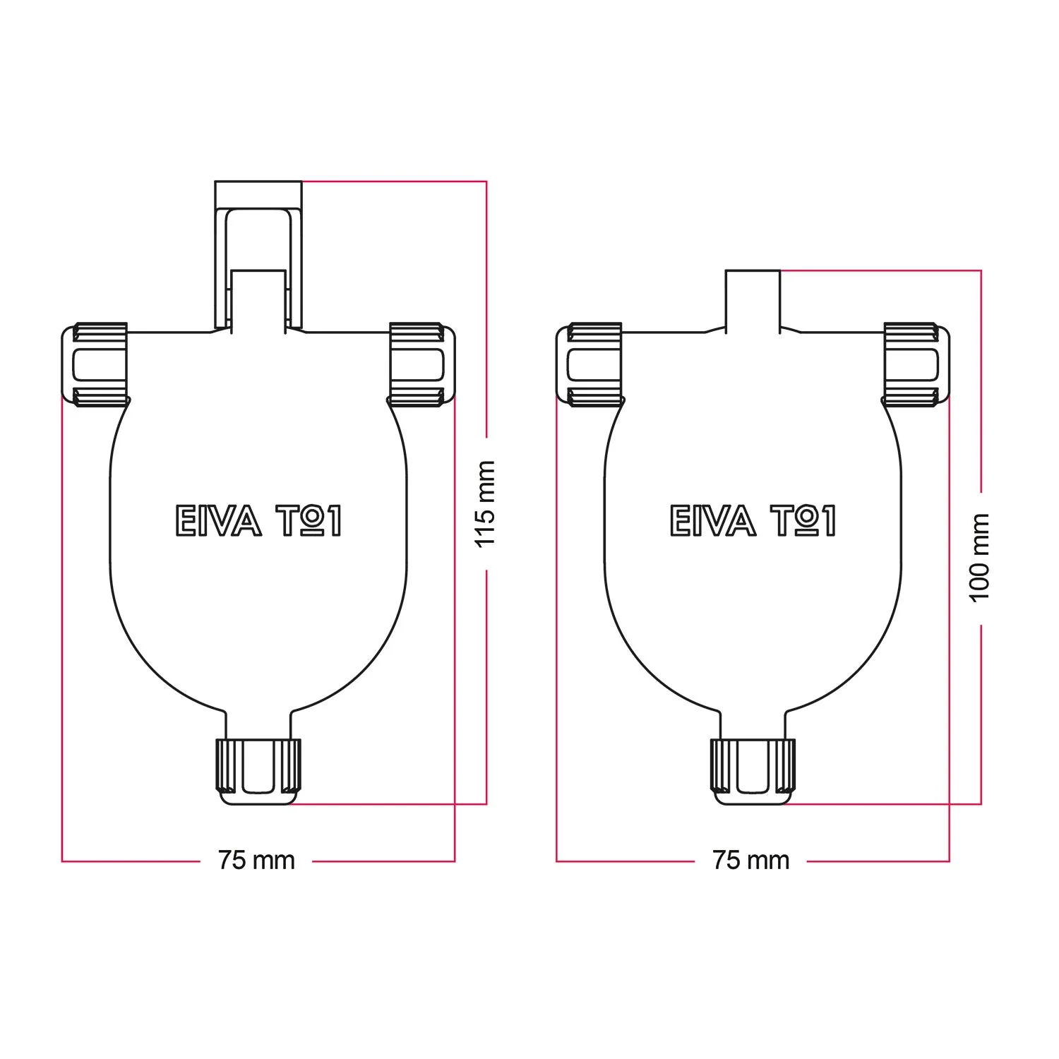 EIVA-3 3-way connector IP65 for outdoor - Modulair System - White - Image 7
