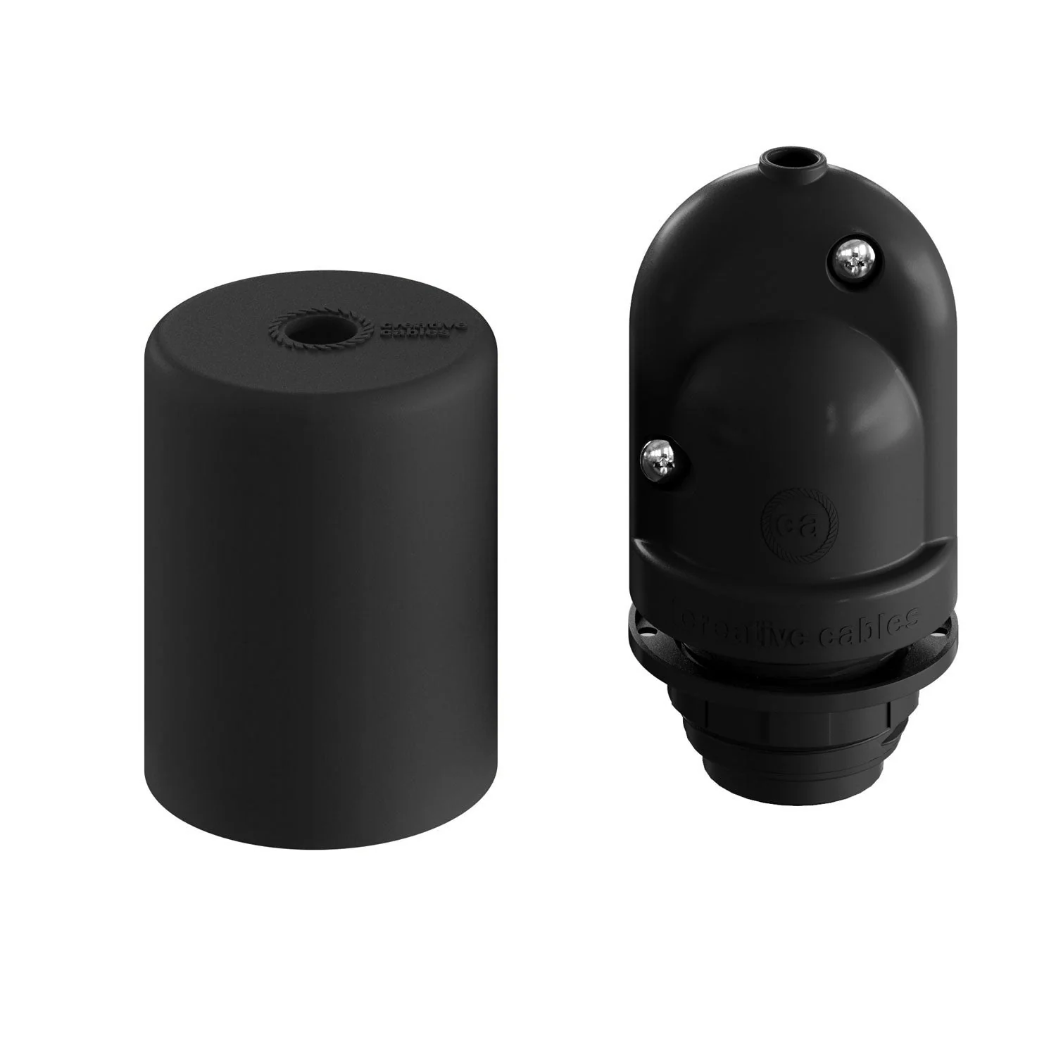 EIVA ELEGANT, E26 silicone socket kit for lampshade – suitable for wet locations – Black - Image 5