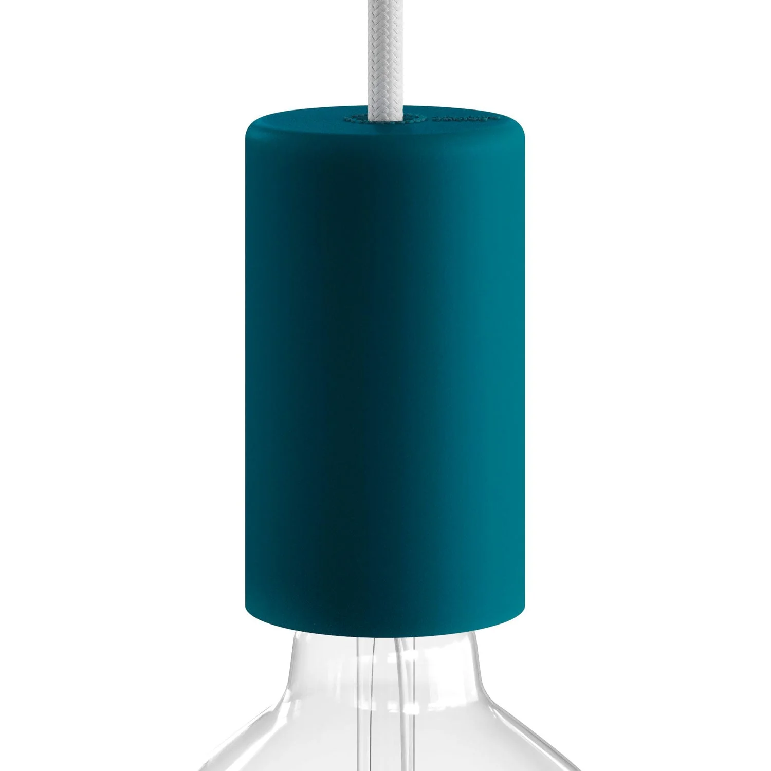 EIVA ELEGANT, E26 silicone socket kit – suitable for wet locations – Petrol