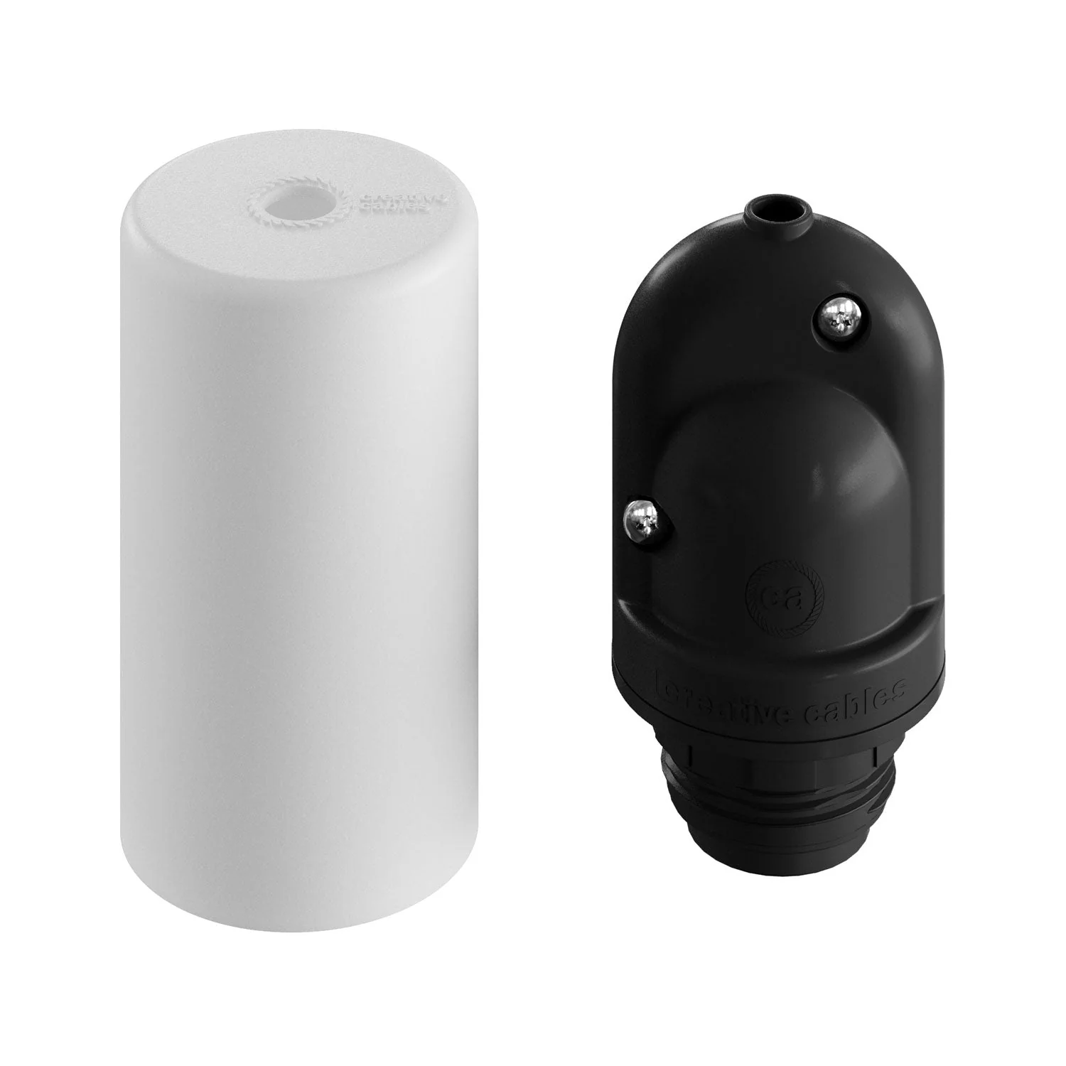 EIVA ELEGANT, outdoor E27 IP65 socket kit in silicone for Modulair system - White - Image 6