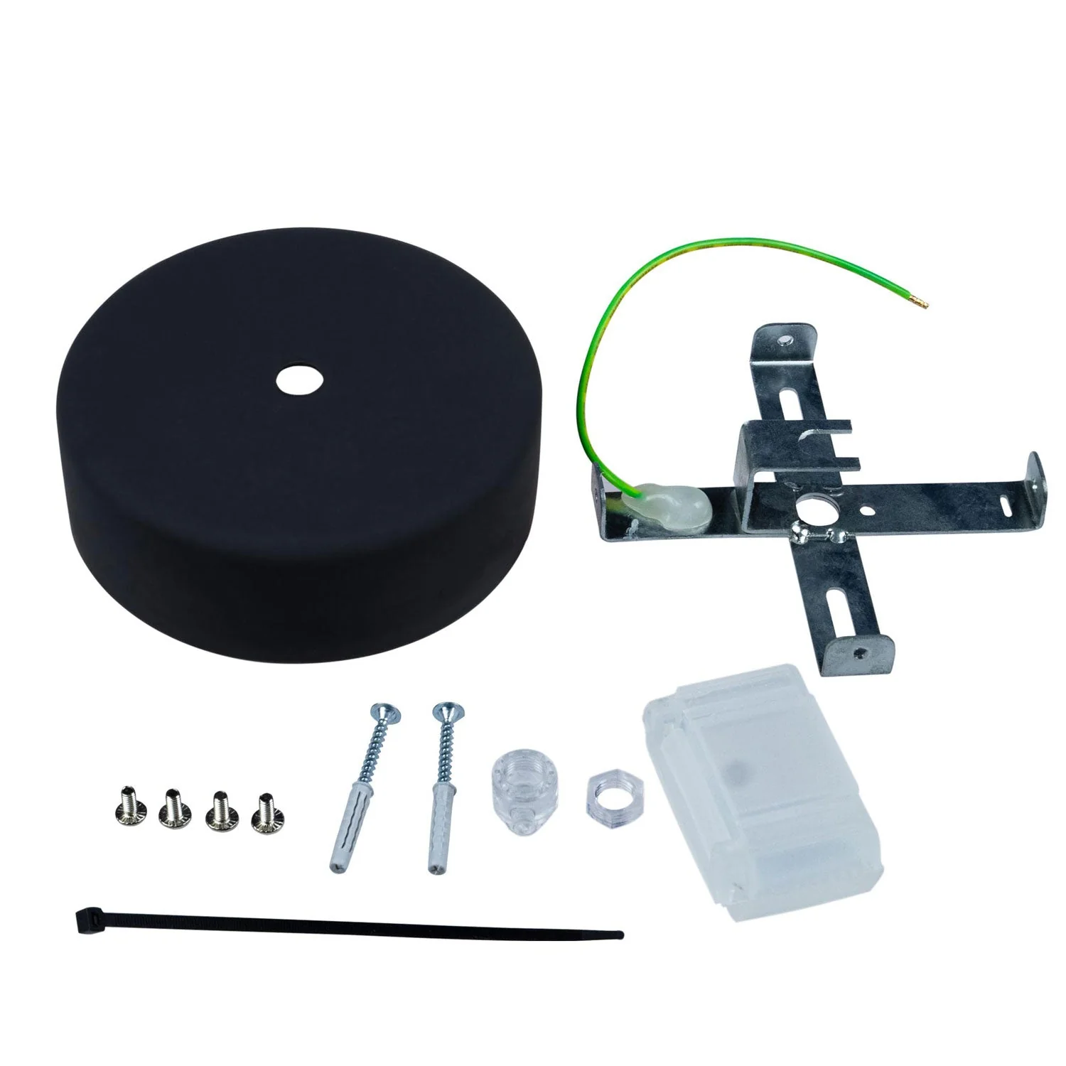 EIVA Soft Touch Silicone Ceiling Canopy Kit for Outdoor IP65 - Modulair System - Graphite - Image 3