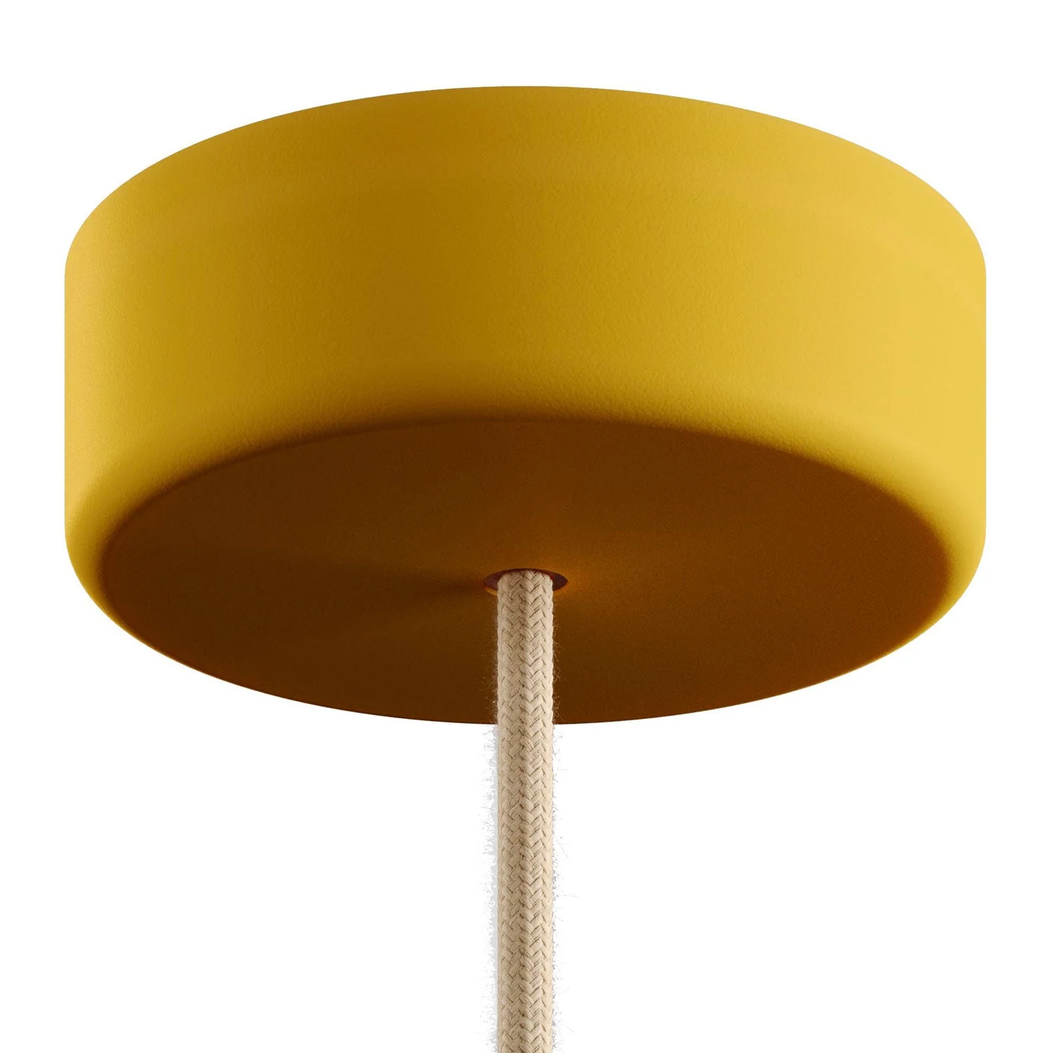 EIVA Soft Touch Silicone Ceiling Canopy Kit for Outdoor IP65 - Modulair System - Mustard