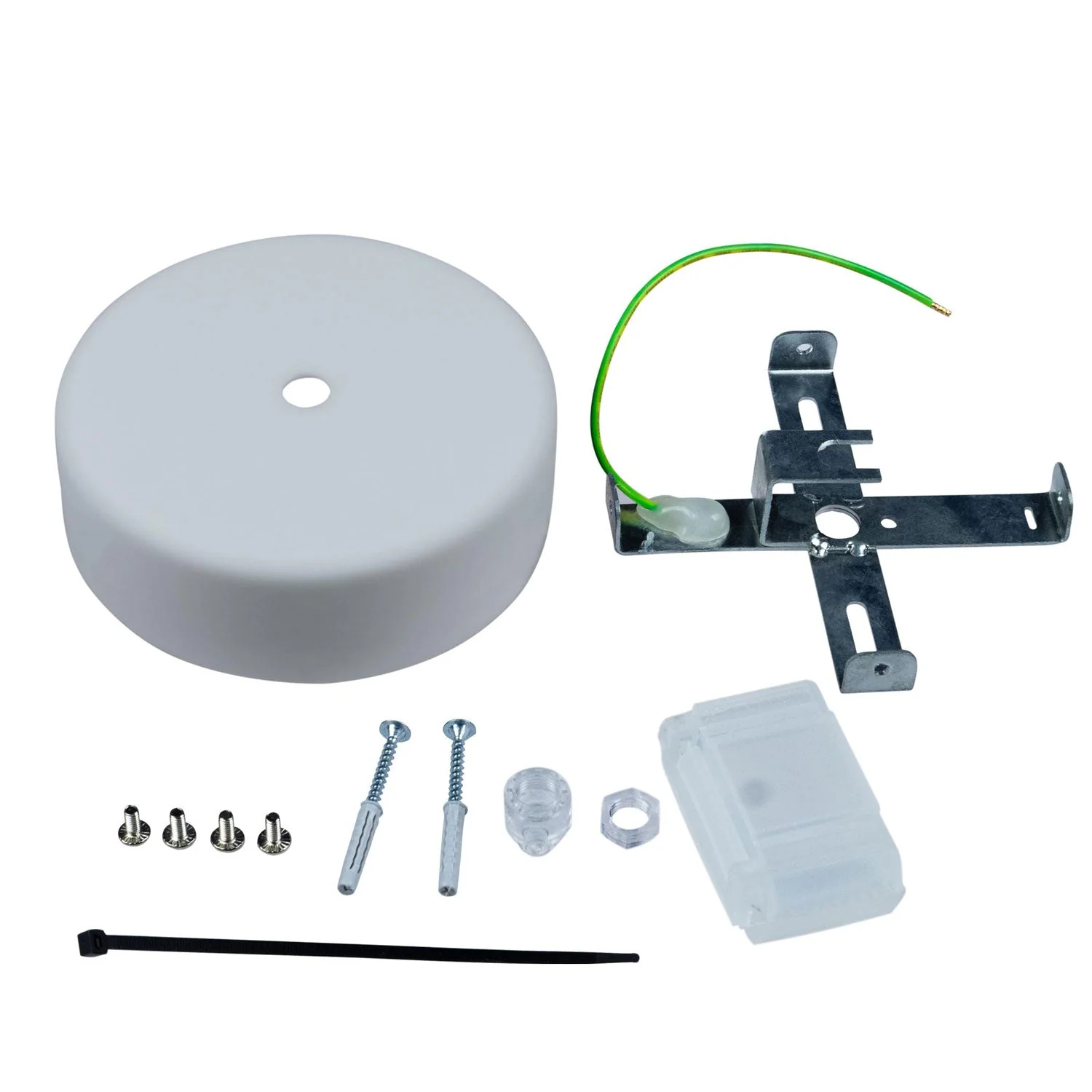 EIVA Soft Touch Silicone Ceiling Canopy Kit for Outdoor IP65 - Modulair System - Ice Gray - Image 3
