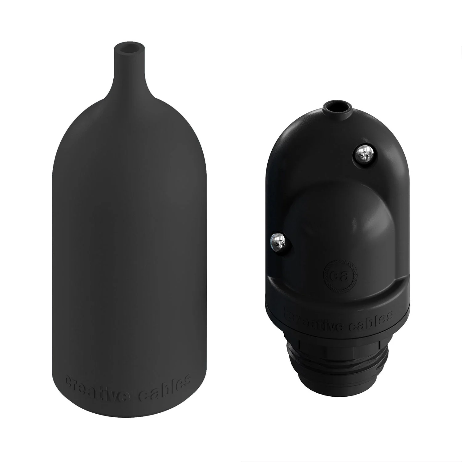 EIVA PASTEL, E26 silicone socket kit - suitable for wet locations - Black - Image 4