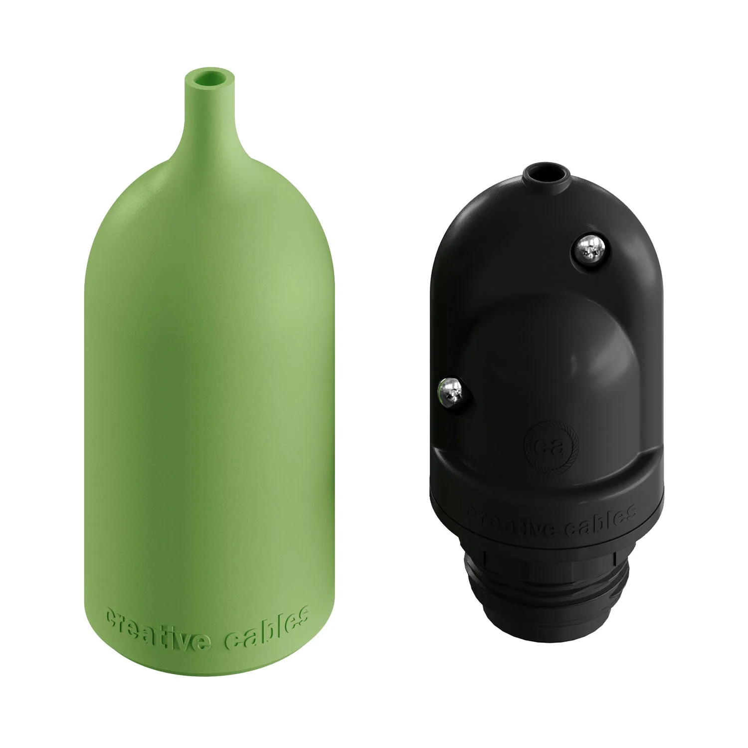 EIVA PASTEL, E26 silicone socket kit - suitable for wet locations - Soft green - Image 4