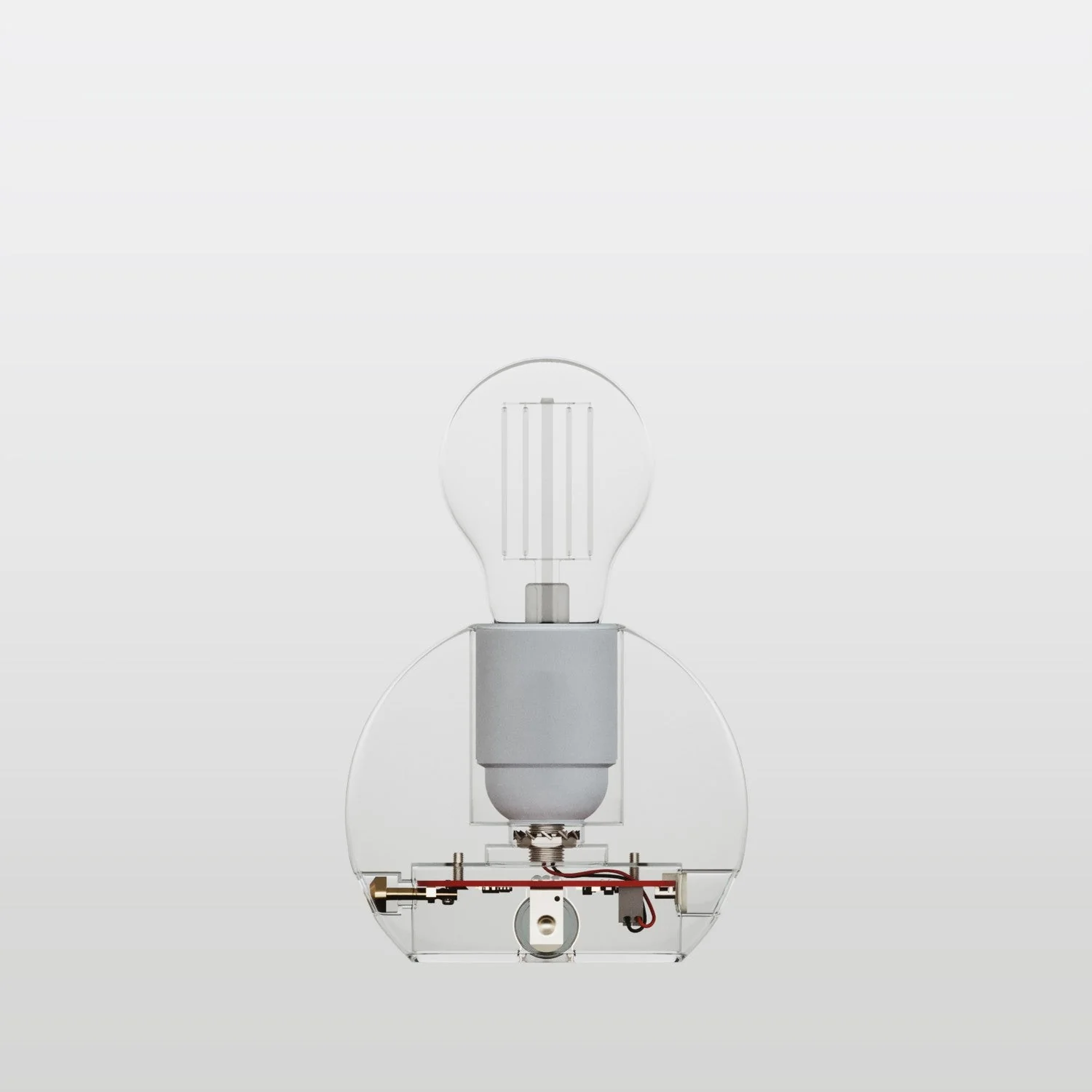 Electronic kit for 5V USB-C battery-powered lamps with smooth E27 Socket - White - Image 2