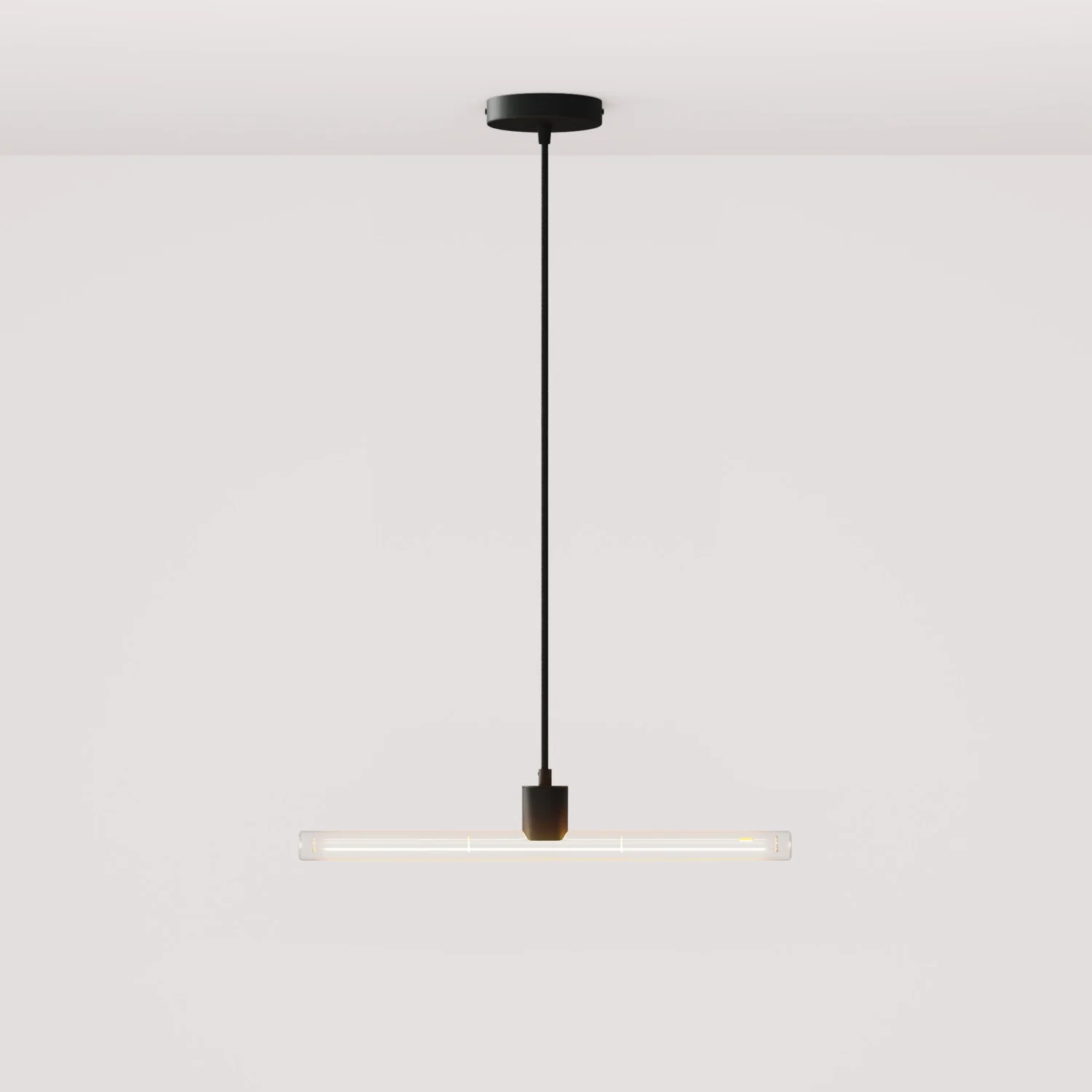 Esse14 Pendant Light with S14d Socket - Black