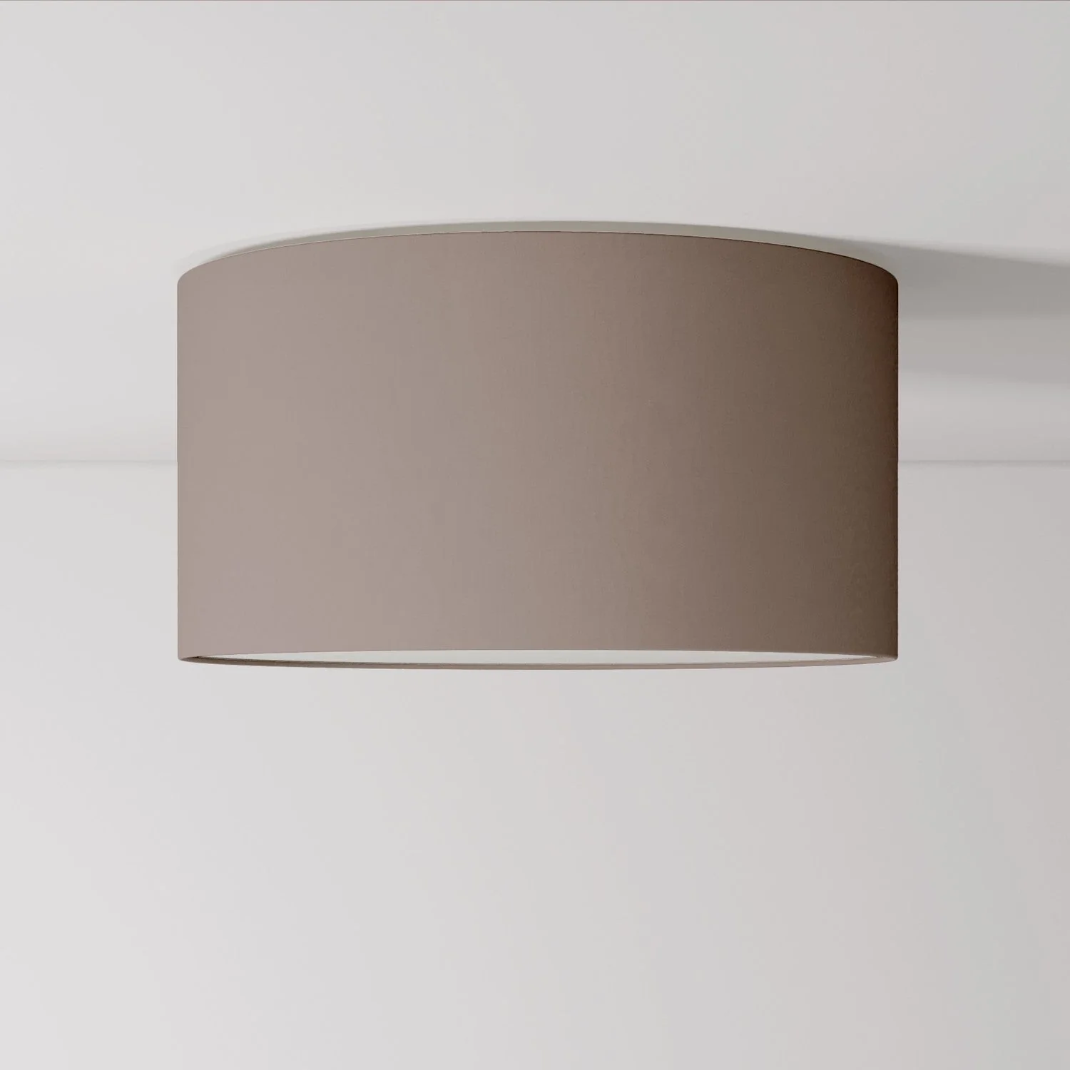 Medium Arenal ash fabric ceiling light - Made in Italy