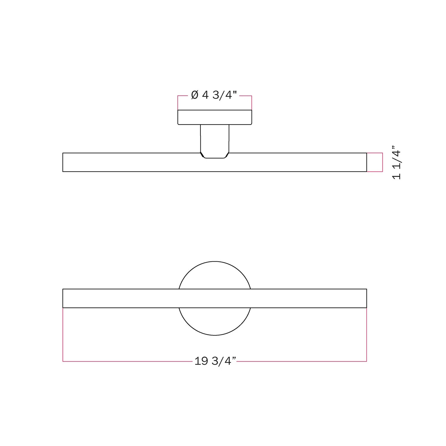 Fermaluce Esse14 Wall or Ceiling Mount for S14d LED Light Bulb - White - Image 4