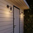Fermaluce Modulair ELEGANT with L-extension, ceiling canopy and IP65 waterproof socket - Black - Image 2