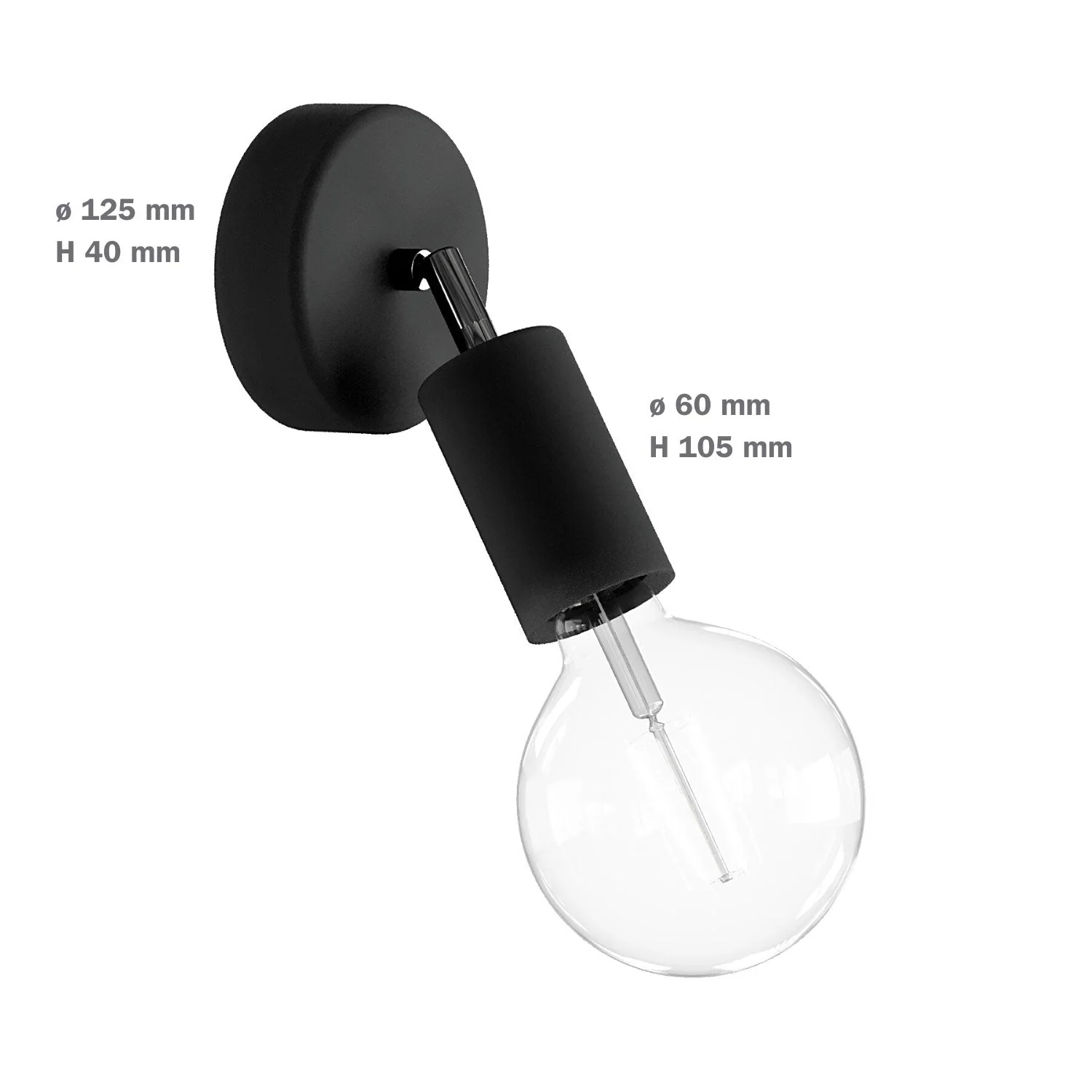Fermaluce Modulair ELEGANT with adjustable joint, ceiling canopy and IP65 waterproof socket - White - Image 6