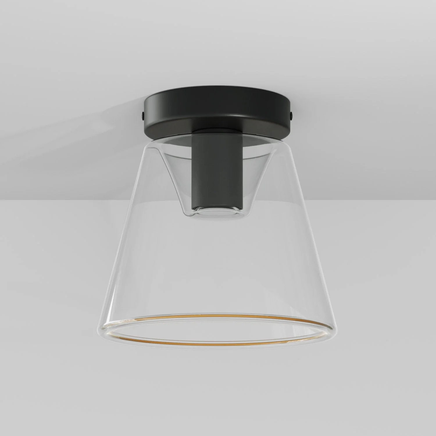Fermaluce wall lamp Black with G01 bulb - Image 4