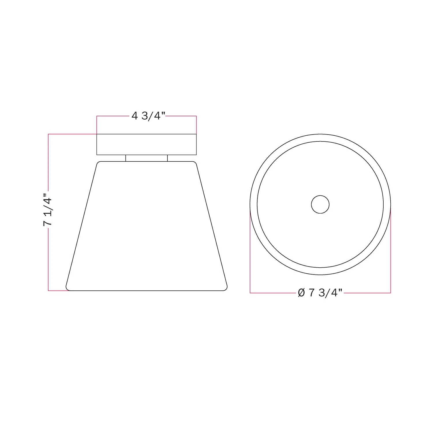 Fermaluce wall lamp Black with G01 bulb - Image 5