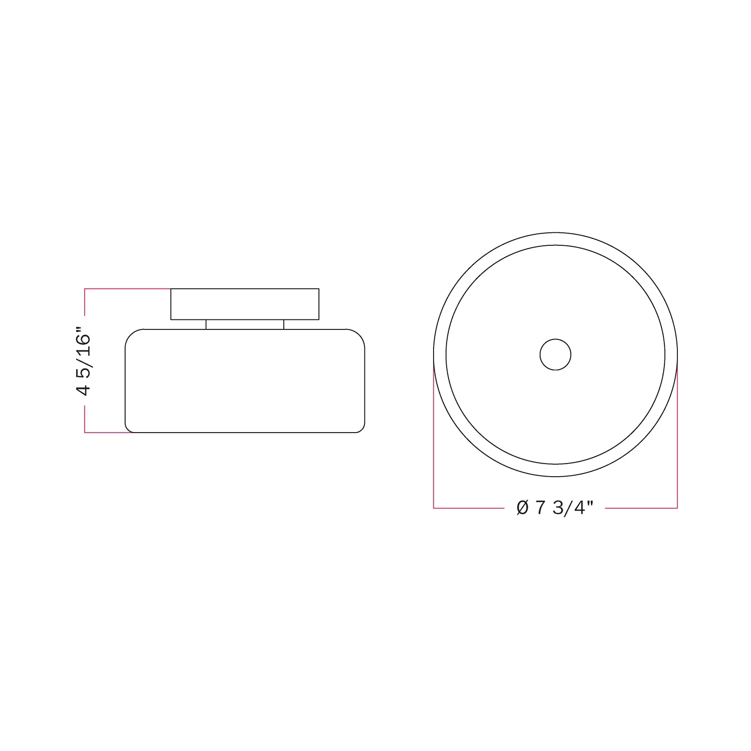 Fermaluce wall lamp Matt white with G02 bulb - Image 5