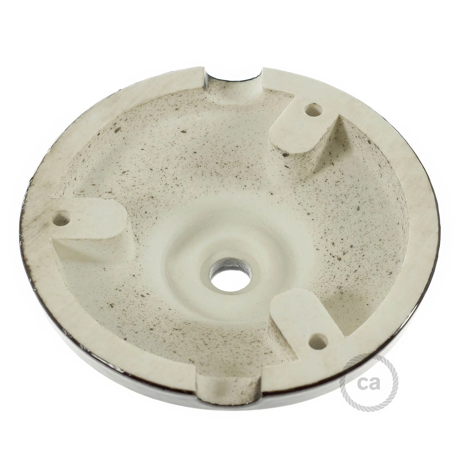 Porcelain ceiling canopy kit - Black - Image 4