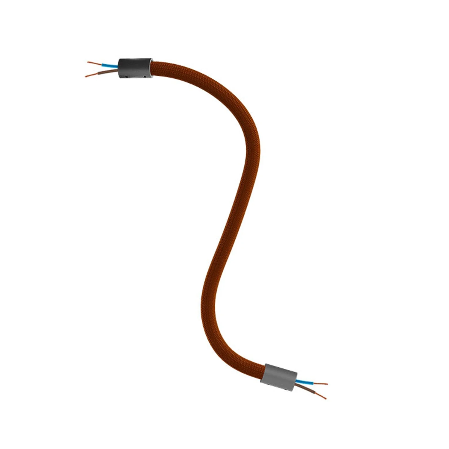 Creative Kit Flex extension fabric-covered hose RM13 Brown with metal ends - Image 12
