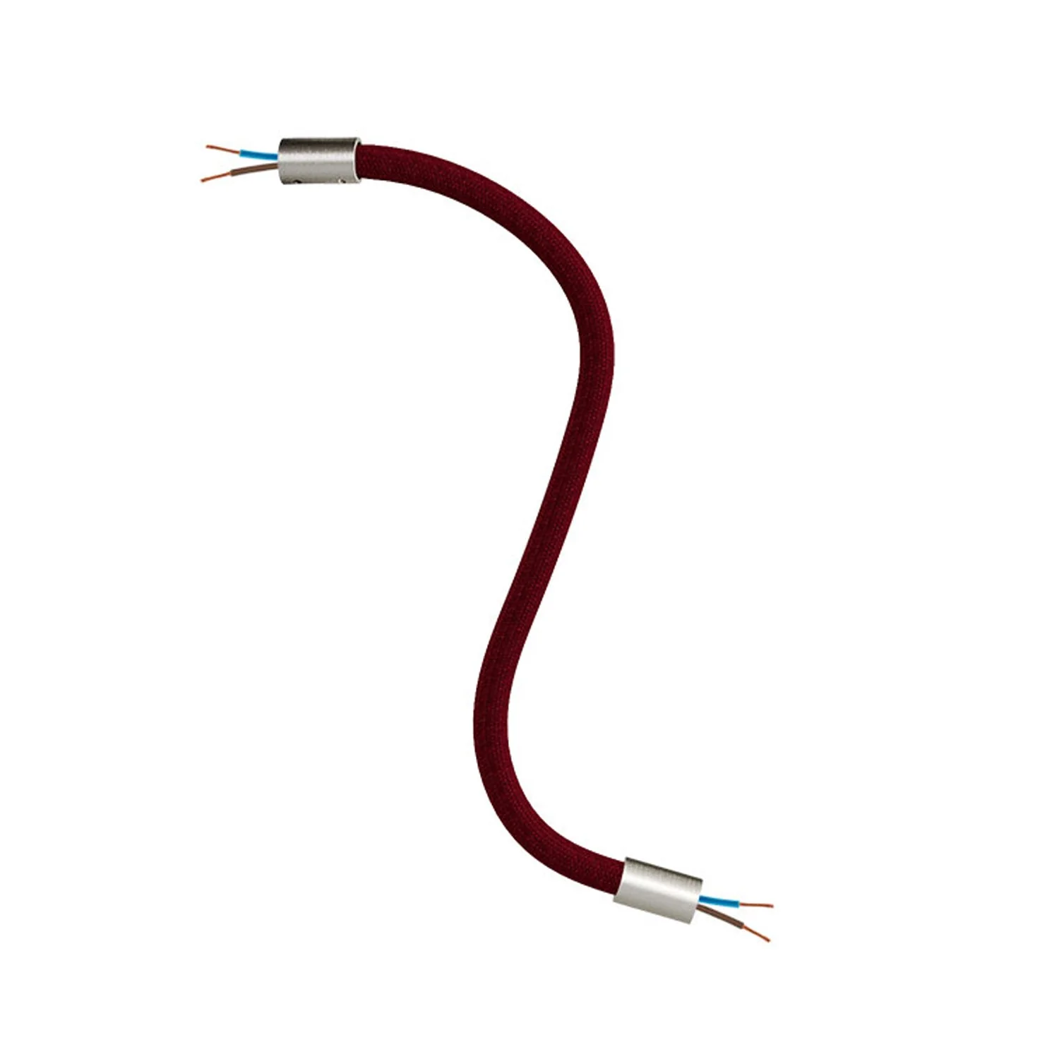 Kit Creative Flex flexible extension tube covered in RM19 Bordeaux fabric with metal ends - Image 19