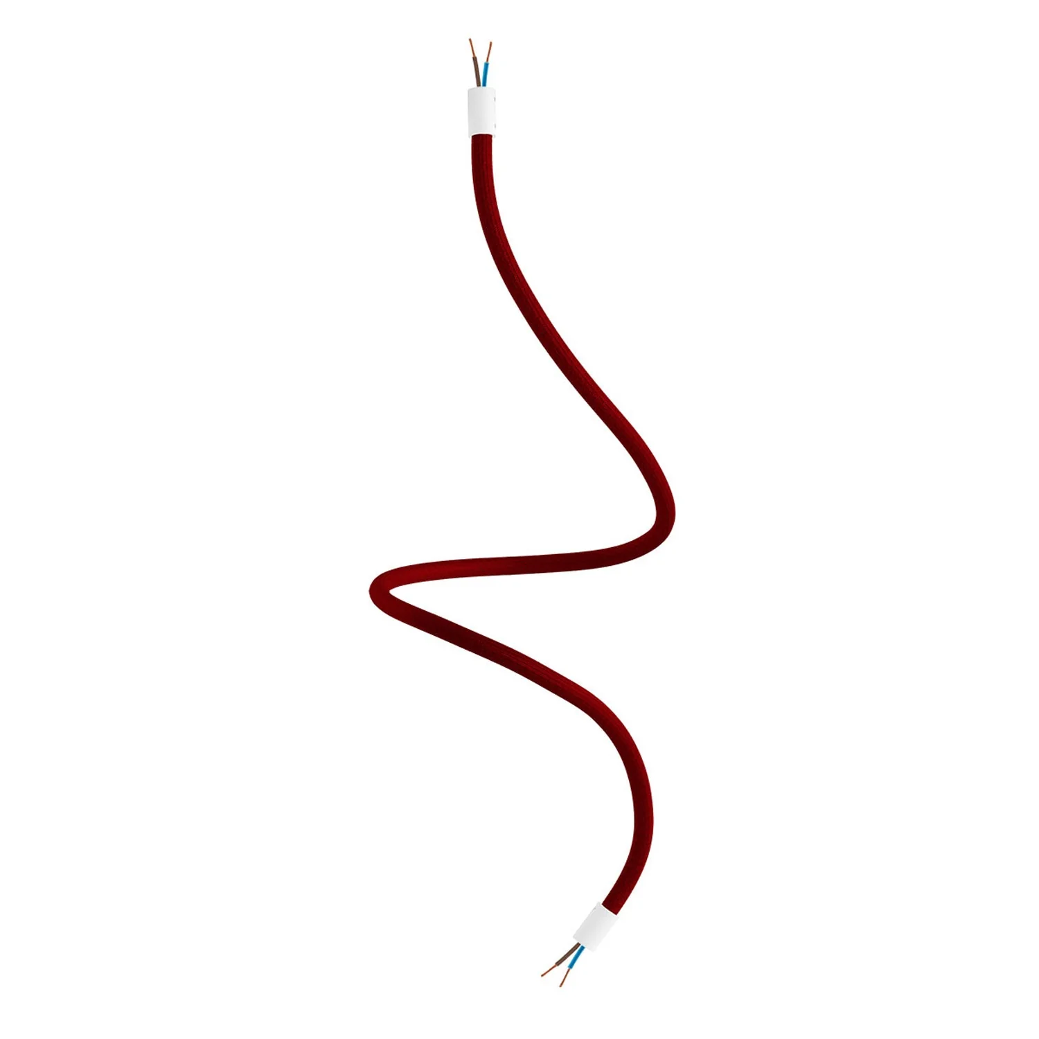 Kit Creative Flex flexible extension tube covered in RM19 Bordeaux fabric with metal ends - Image 9