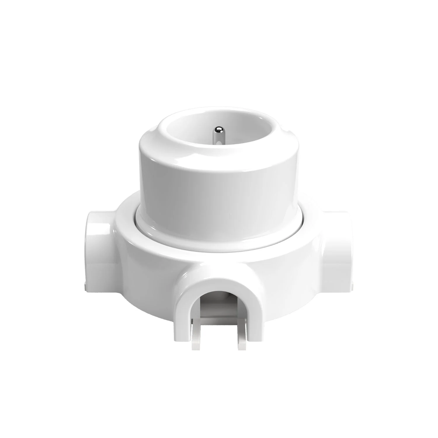 French wall socket kit and base for Creative-Tubes in porcelain - White - Image 22