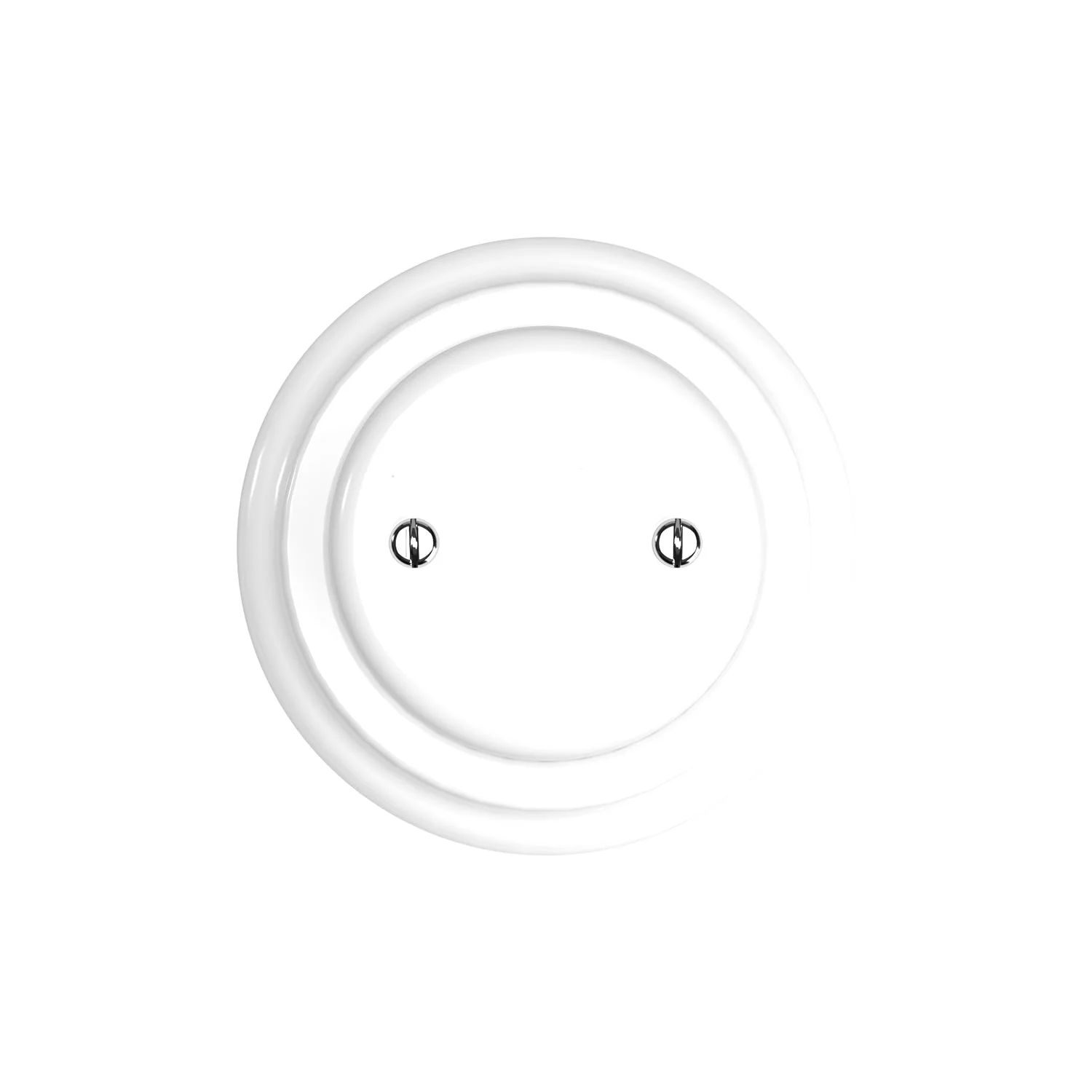 Porcelain junction box and base kit - White - Image 2