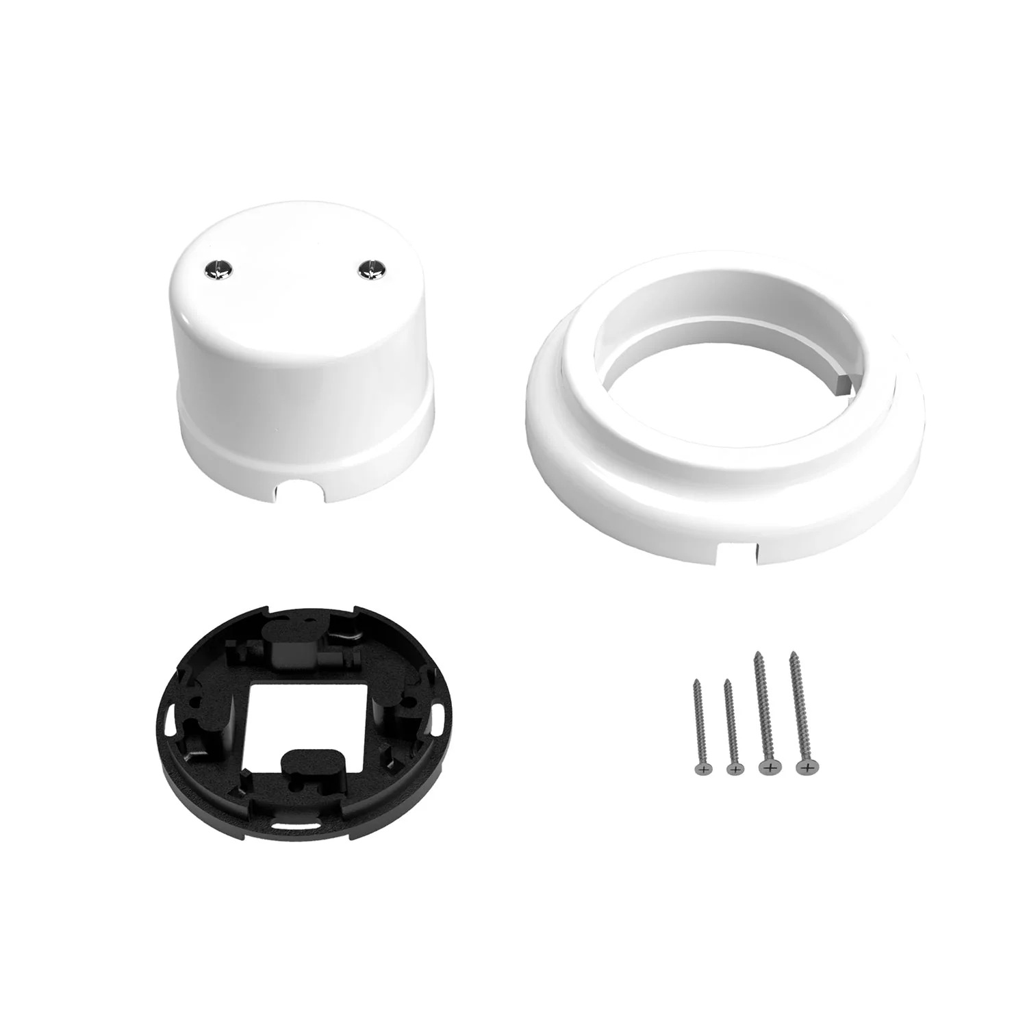 Porcelain junction box and base kit - White - Image 3