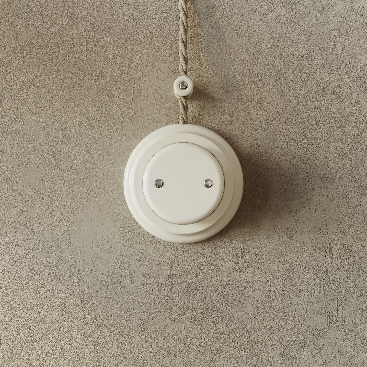 Porcelain junction box and base kit - White - Image 4