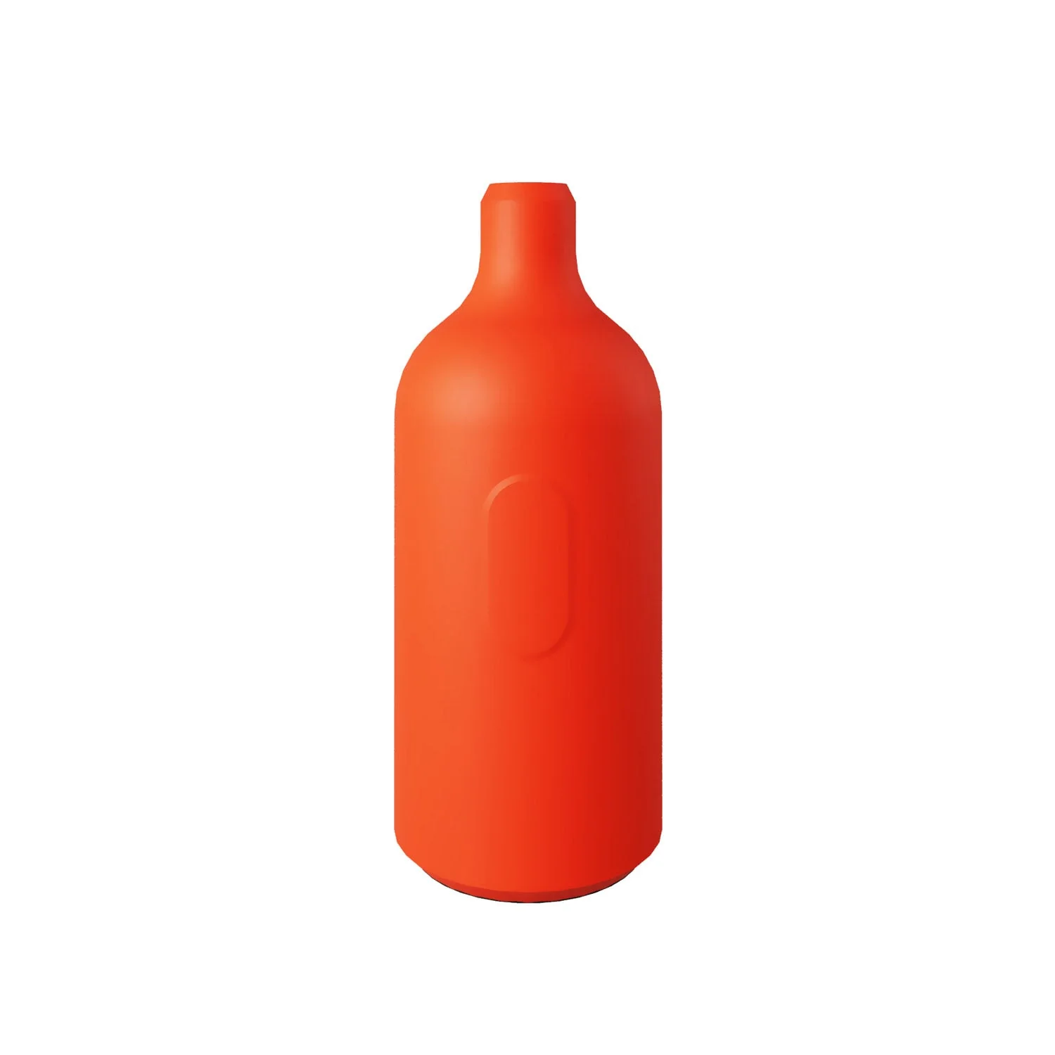 E27 silicone socket kit with hidden switch and strain relief - Orange - Image 3