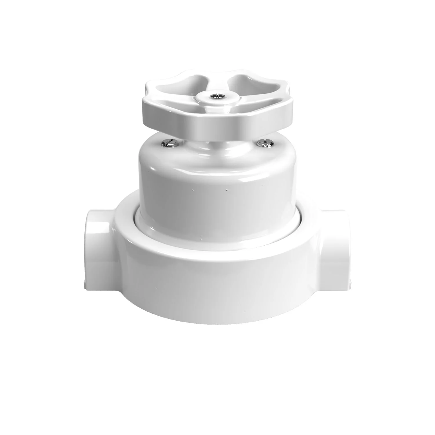 Switch/diverter kit with knob and base for Creative-Tubes in white porcelain - Image 15