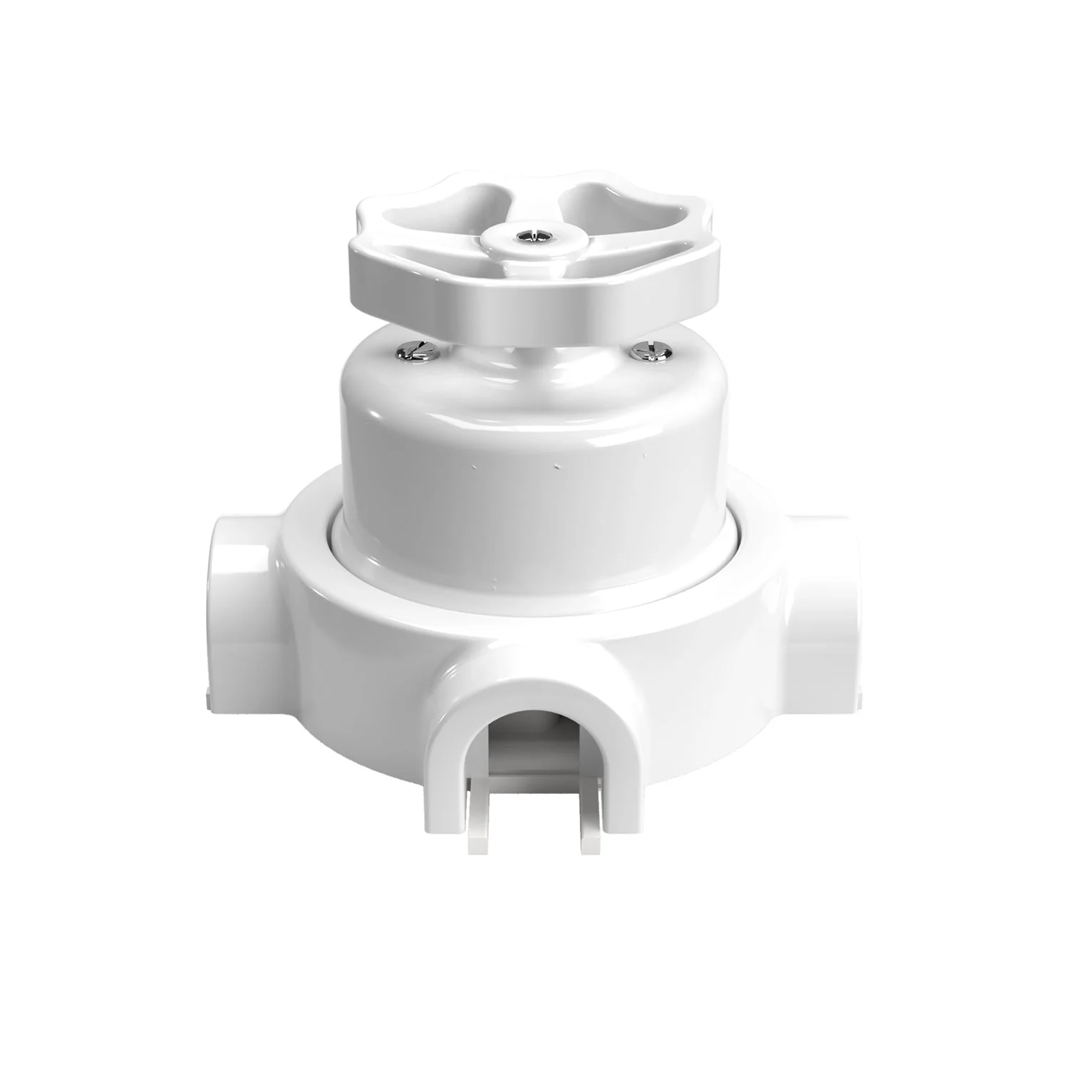 Switch/diverter kit with knob and base for Creative-Tubes in white porcelain - Image 22