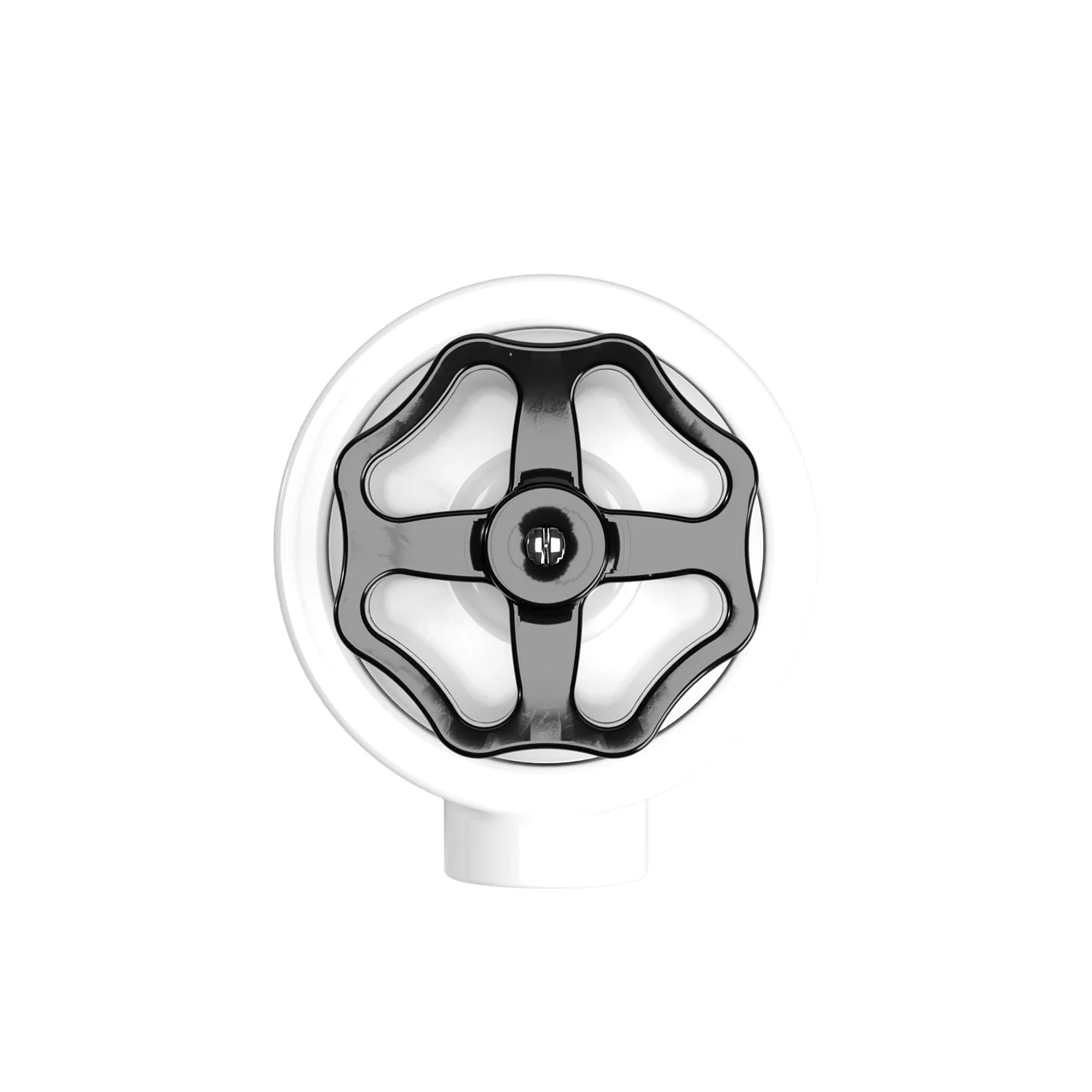 Switch/diverter kit with knob and base for Creative-Tubes in white porcelain - Image 30