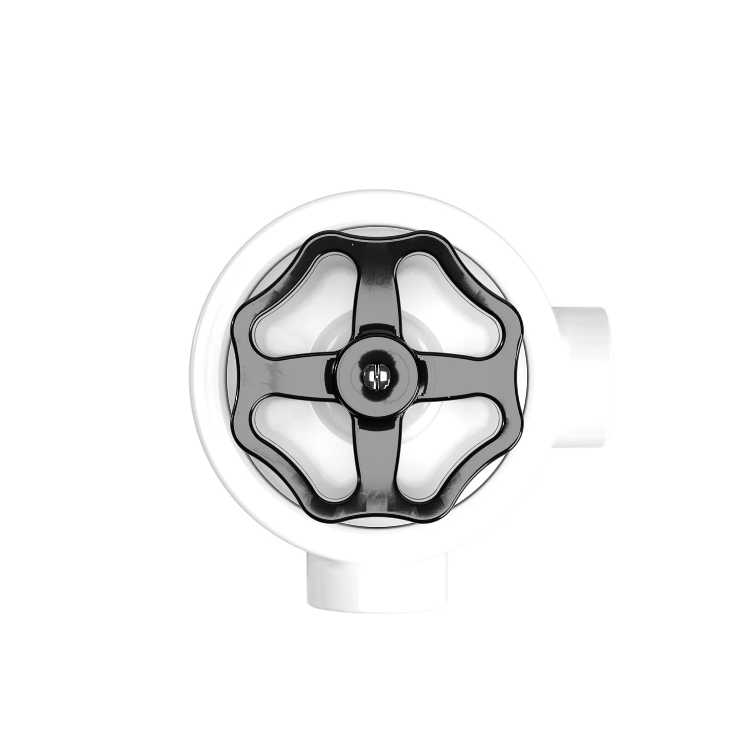 Switch/diverter kit with knob and base for Creative-Tubes in white porcelain - Image 35