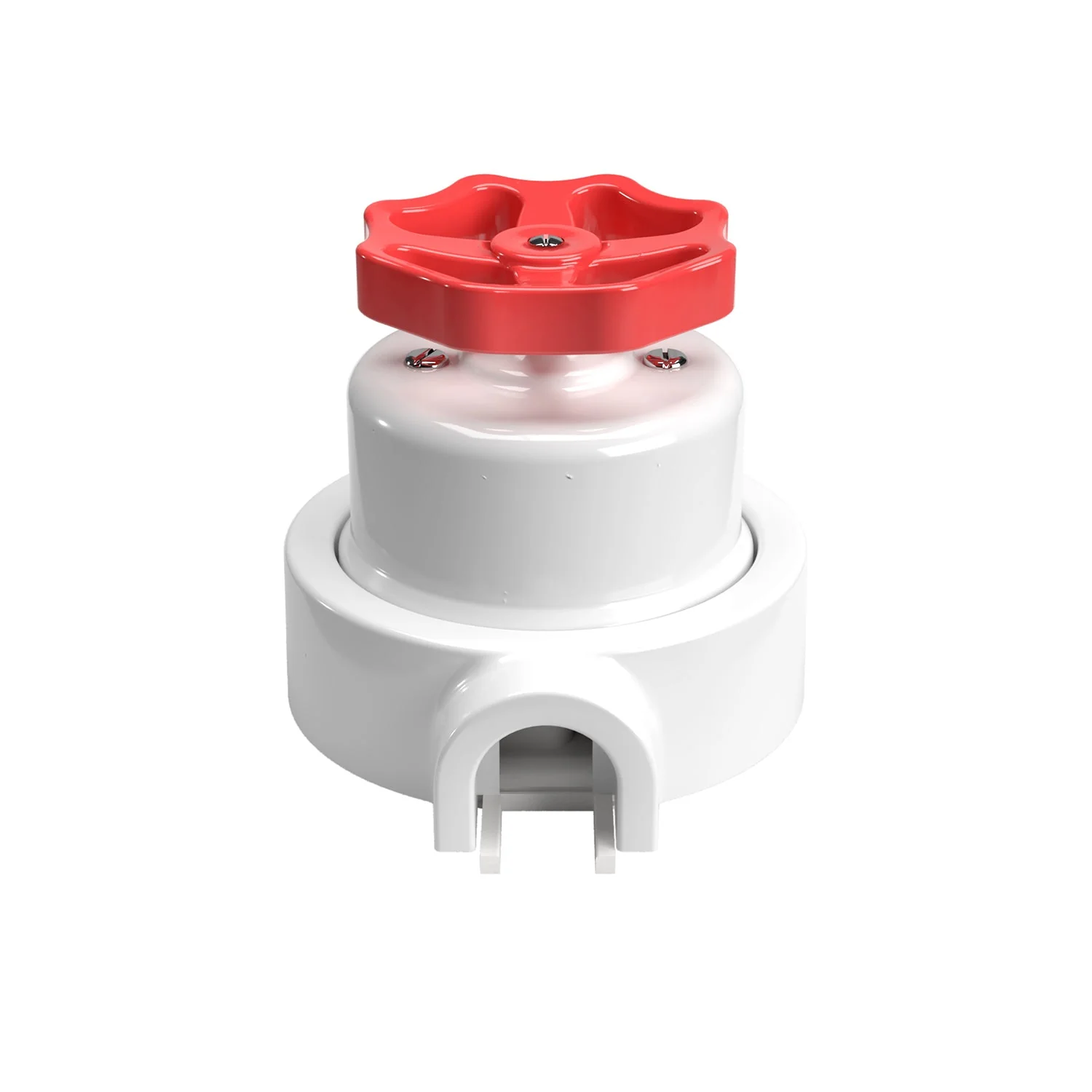 Switch/diverter kit with knob and base for Creative-Tubes in white porcelain - Image 49