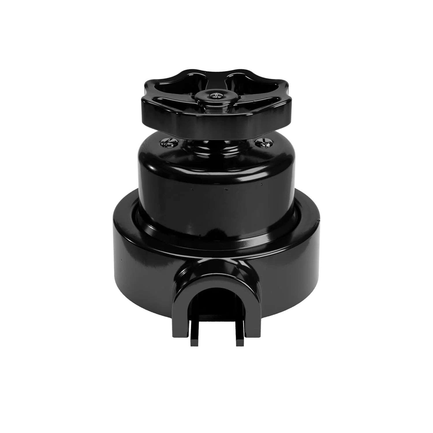 Switch/deviator kit with knob and base for Creative-Tubes in black porcelain - Image 29