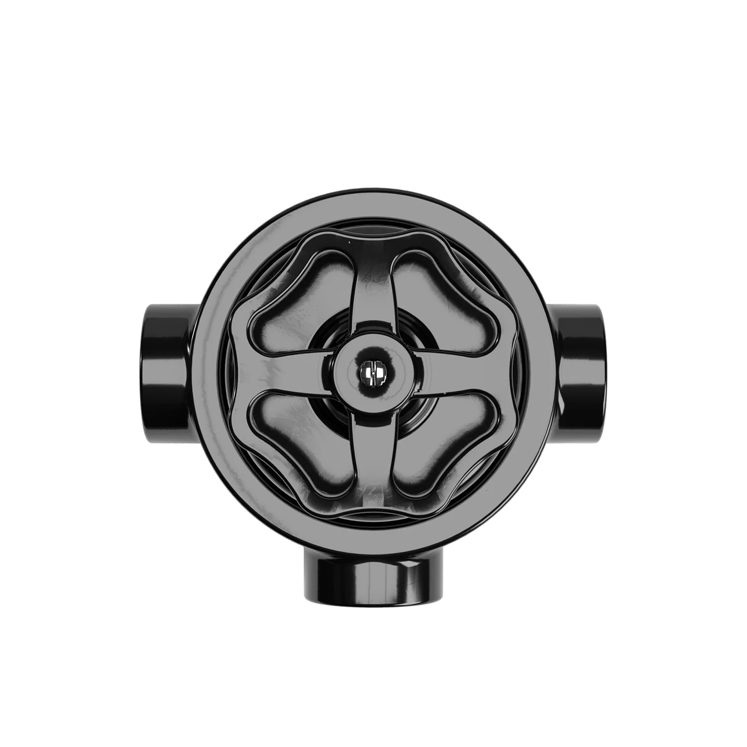 Switch/deviator kit with knob and base for Creative-Tubes in black porcelain - Image 45