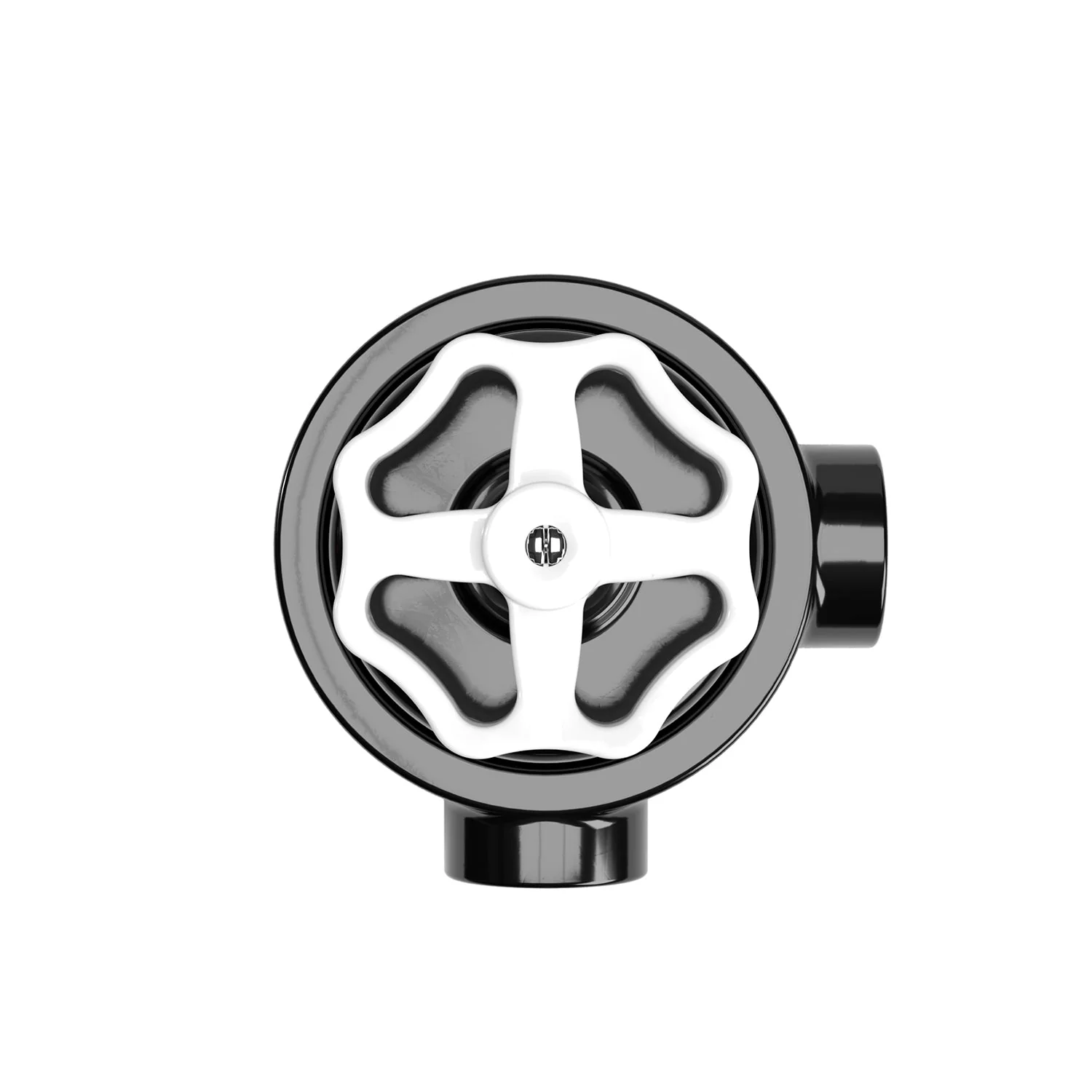 Switch/deviator kit with knob and base for Creative-Tubes in black porcelain - Image 9