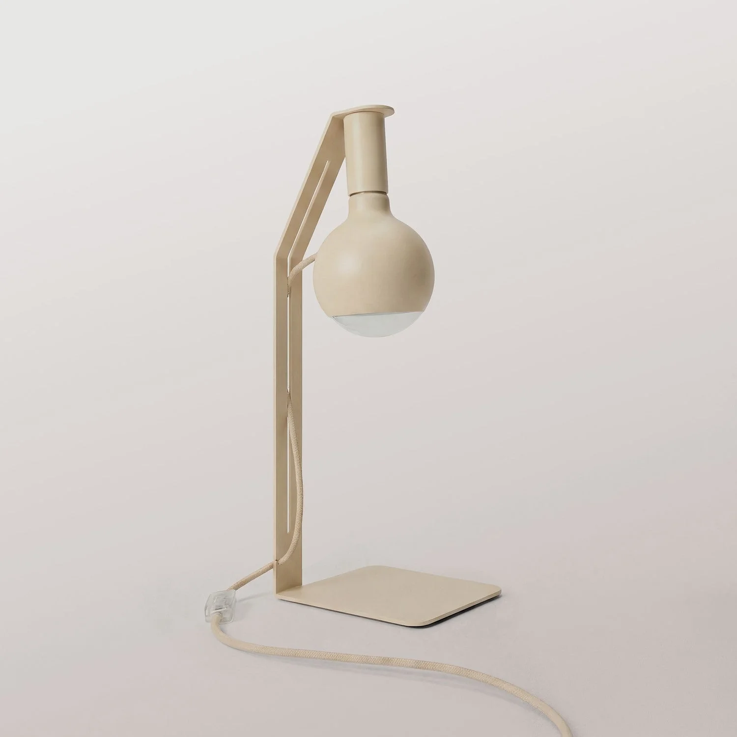Koso Lucia - Table lamp with UK plug - Cream - Image 5