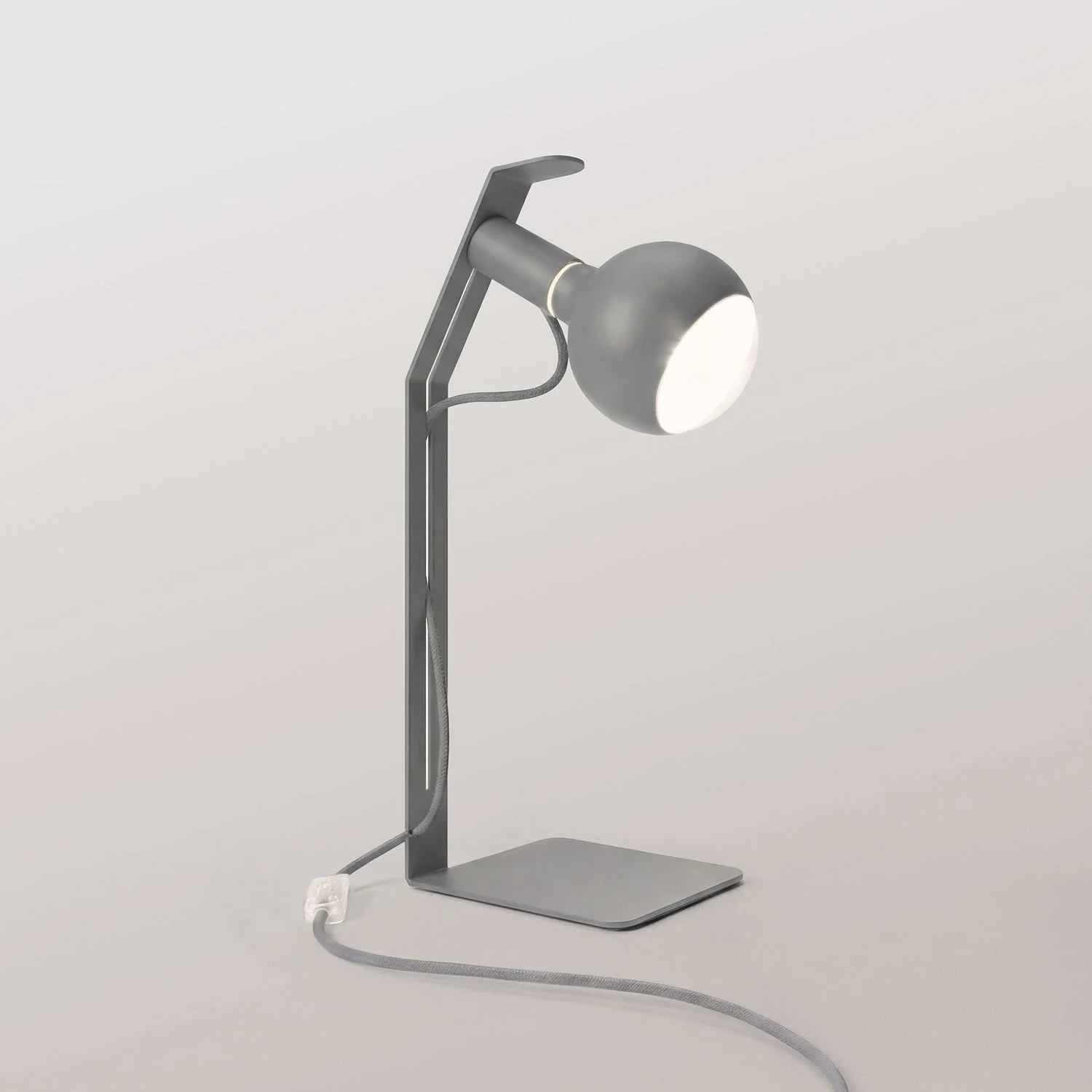 Koso Lucia - Table lamp with UK Plug - Grey